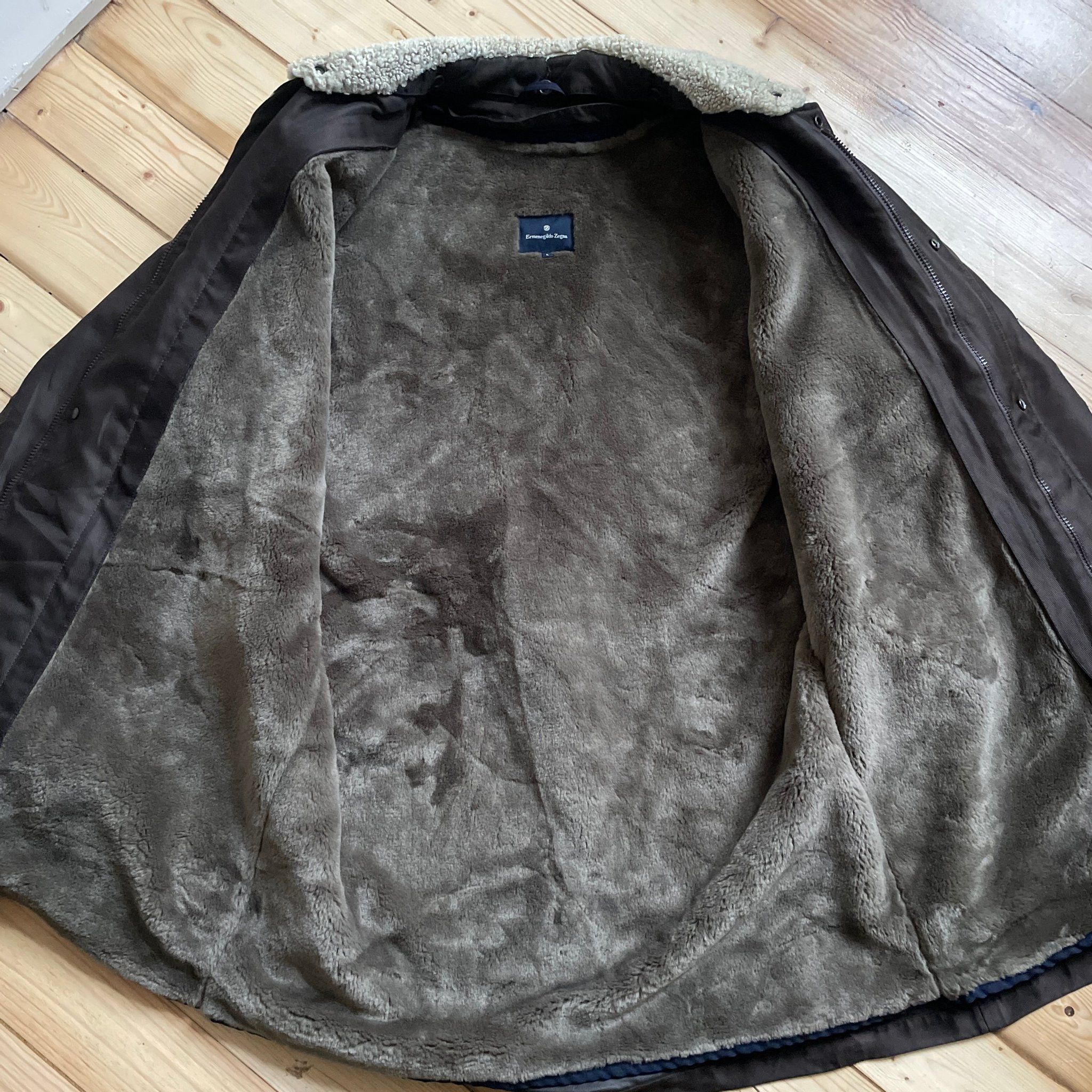 Ermenegildo Zegna Ermenegildo Zegna Microtene 10,000 Waterproof Coat Size US L / EU 52-54 / 3 - 3 Thumbnail