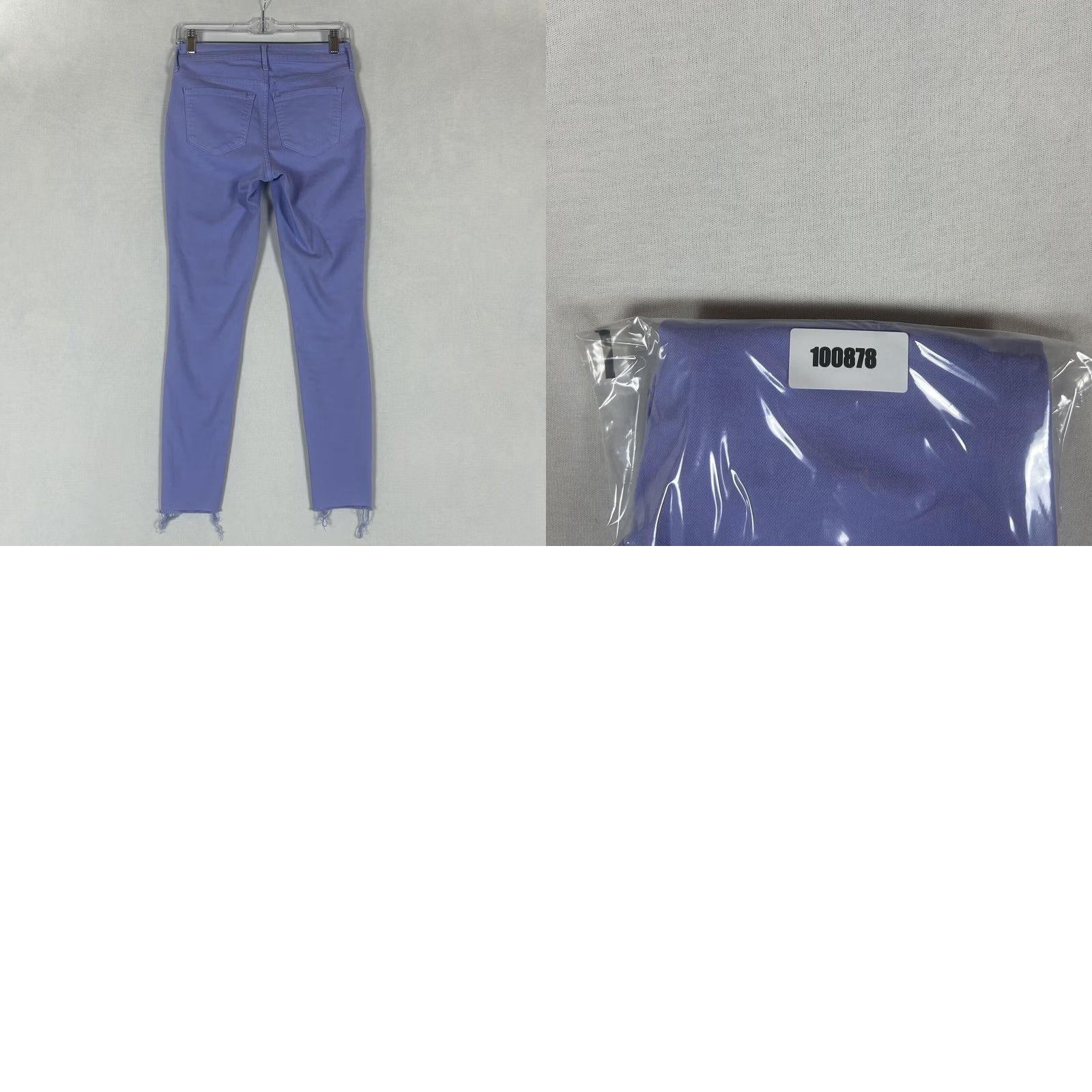 Old Navy Old Navy Rockstar Anke Jeans Mid Rise Womens Size 2 Purple Denim Stretch Raw Hem Jeans Regular Rise Mid Purple Womens Jeans Size 26" / US 2 / IT 38 - 8 Thumbnail