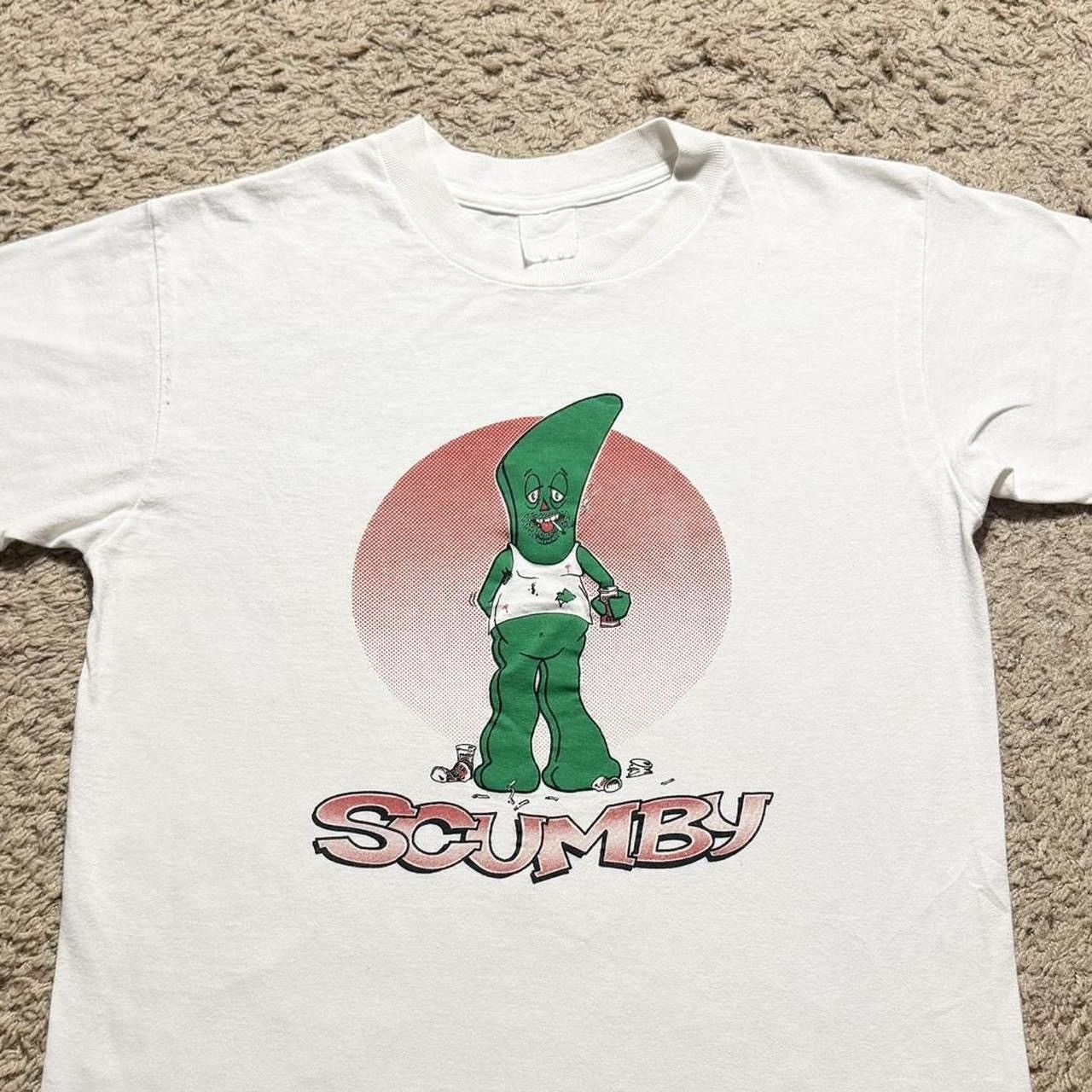 Vintage Vintage 90s Scumby Gumby Humor Tee M/L Size US L / EU 52-54 / 3 - 3 Thumbnail