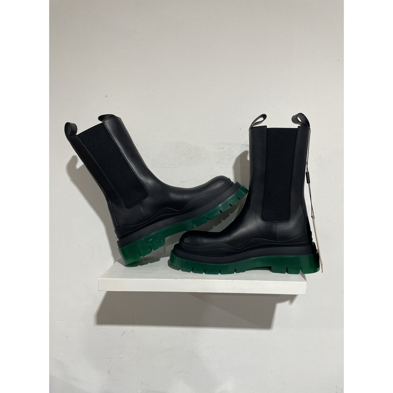 Bottega Veneta BOTTEGA VENETA LEATER RAIN BOOTS SIZE 41 (8US) NEW Size US 8 / EU 41 - 2 Thumbnail