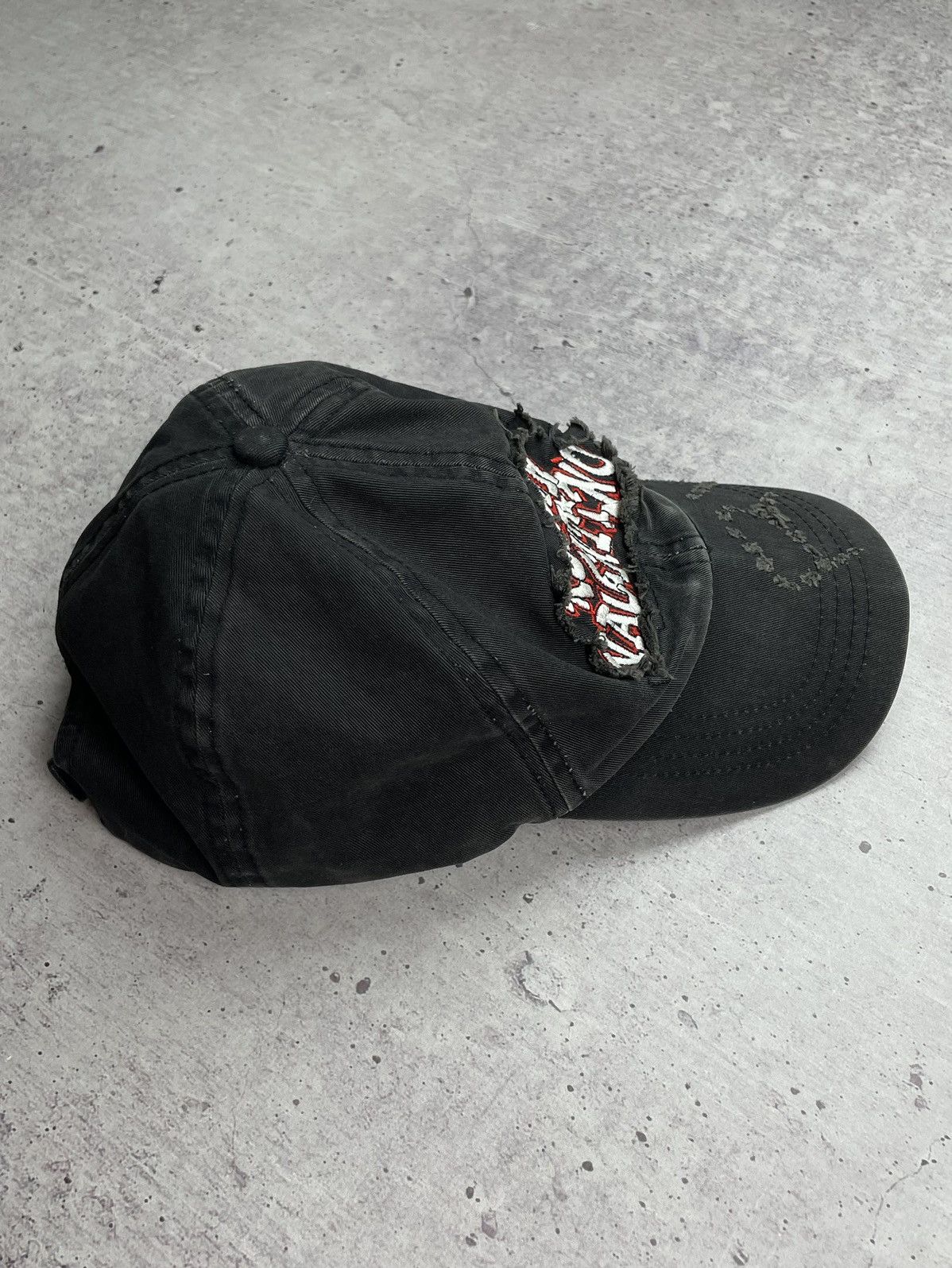 Japanese Brand × Valentino × Vintage Vintage Rudolph Valentino Distressed Style Cap Hat Size ONE SIZE - 4 Thumbnail
