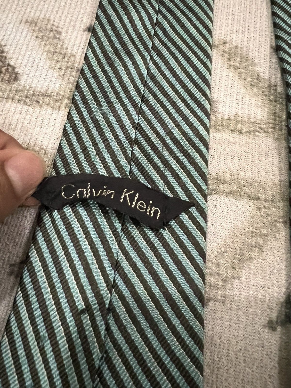 Calvin Klein Calvin Klein Tie Size ONE SIZE - 5 Thumbnail