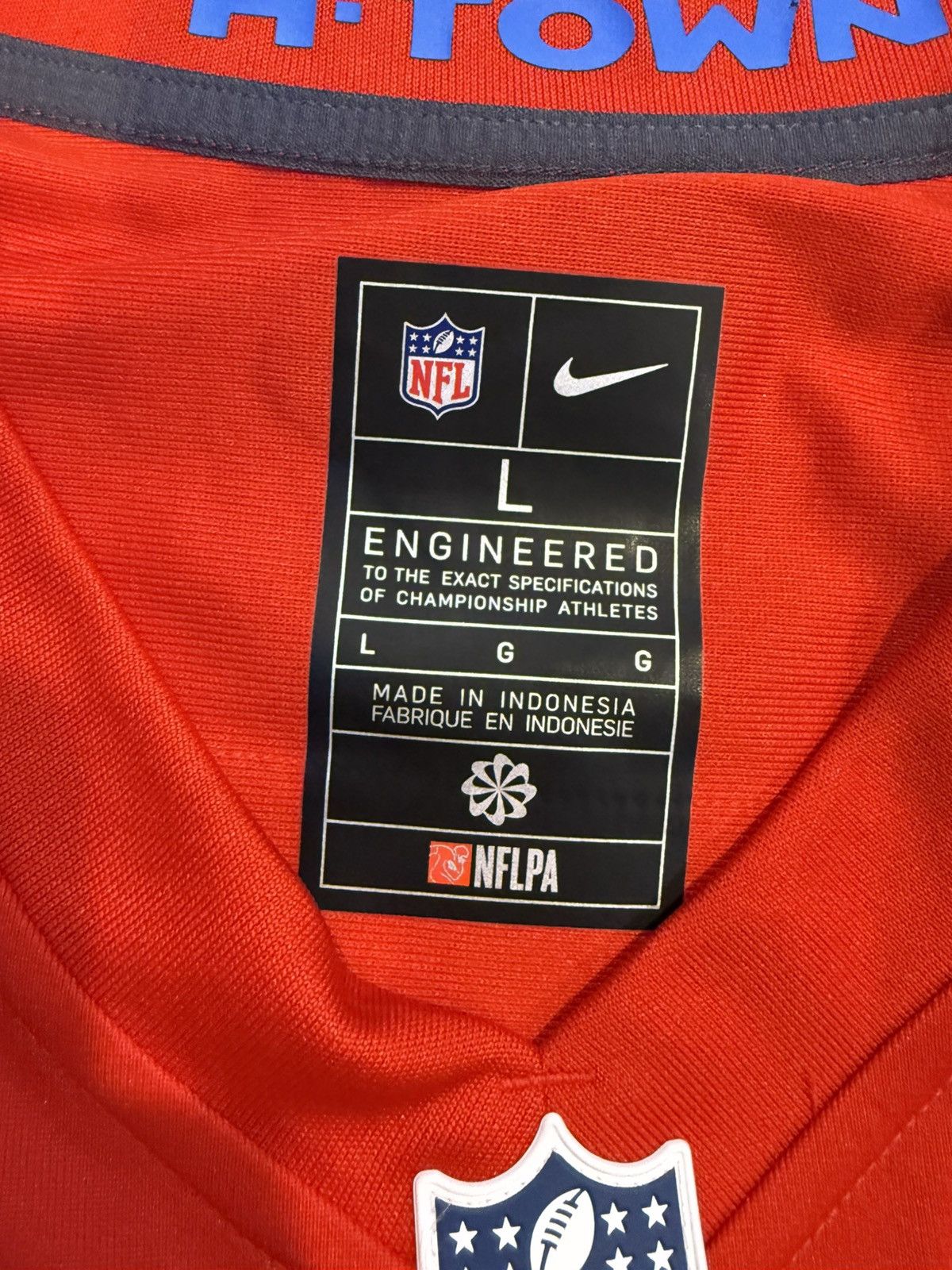 Nike Stefon Diggs Houston Texans Alternate Jersey Size US L / EU 52-54 / 3 - 3 Thumbnail
