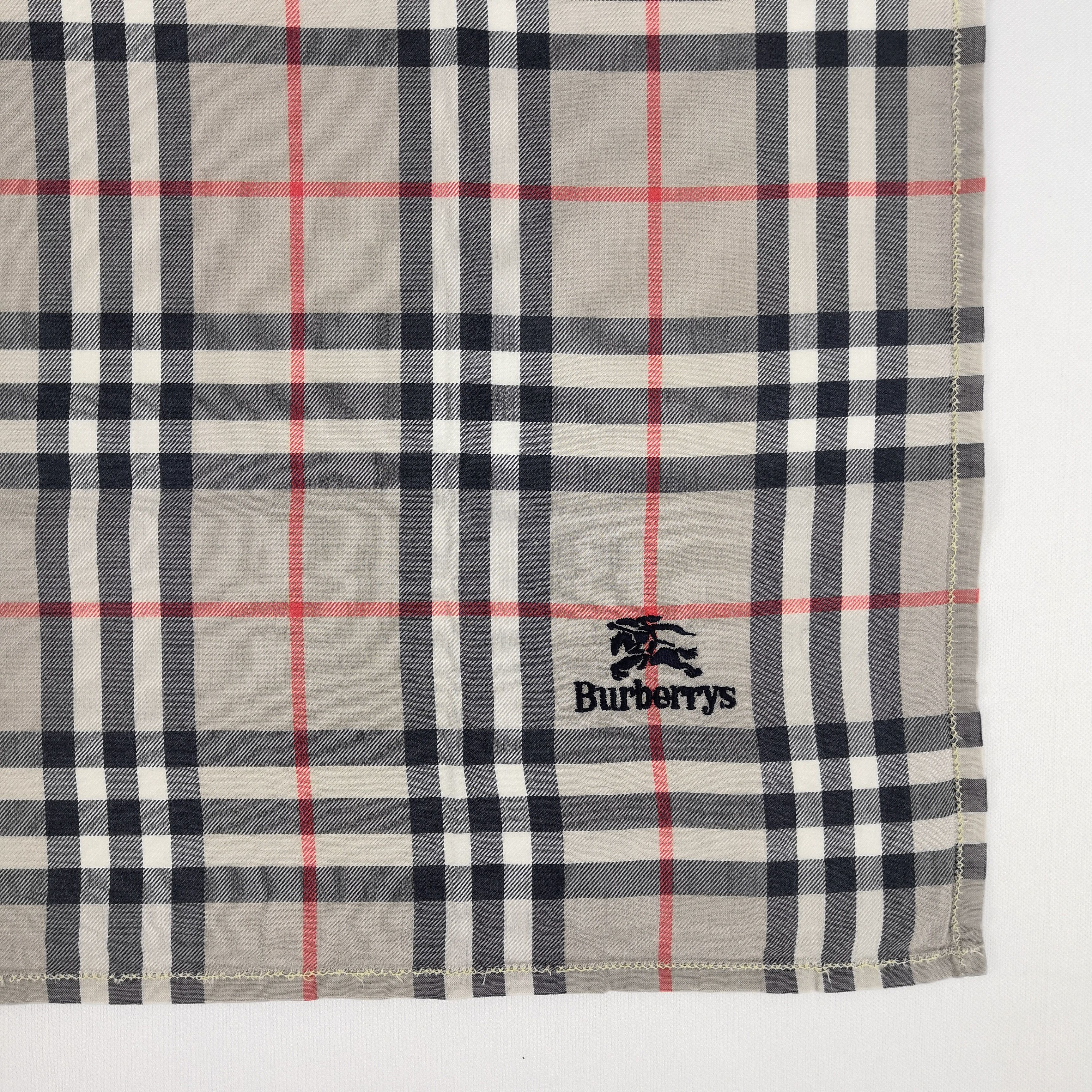 Burberry Vintage Burberry Handkerchief Neckerchief Bandana - AC71916 Size ONE SIZE - 3 Thumbnail
