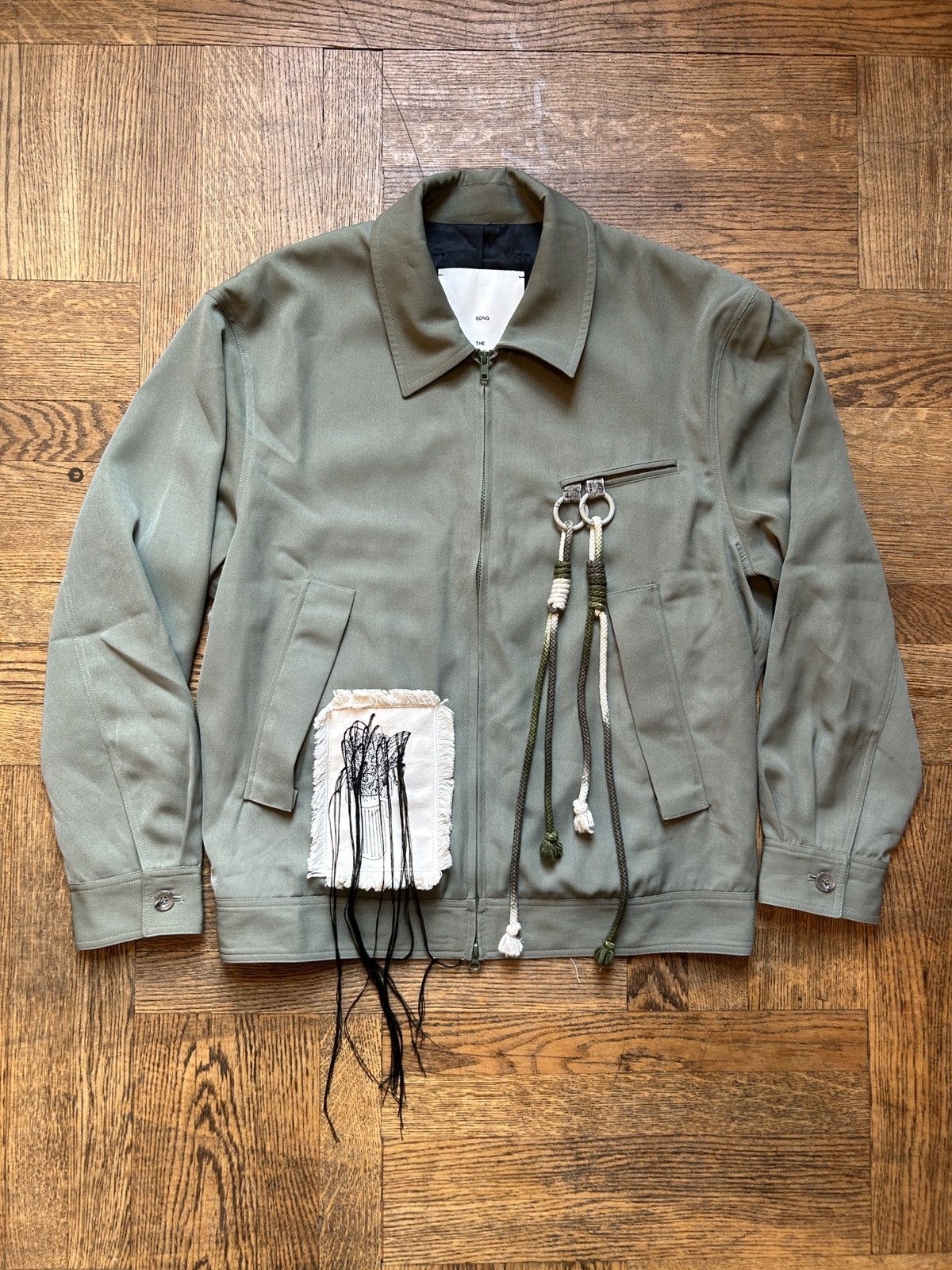 Song For The Mute SS21 Native Embroidered Patch Jacket Size US S / EU 44-46 / 1 - 1 Thumbnail