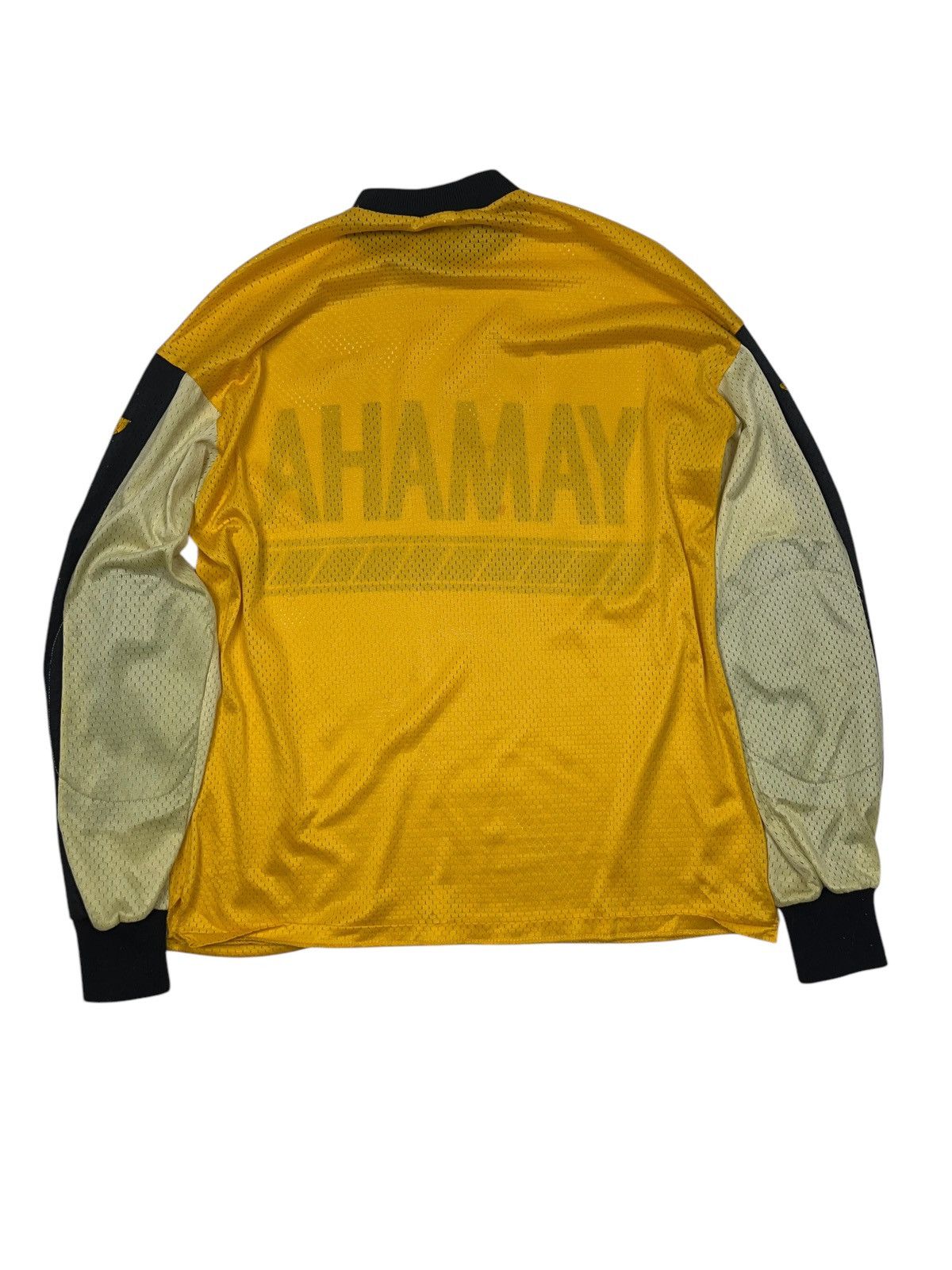 Vintage × Yamaha Vintage 70s Yamaha Motorcross Mesh Jersey Malcolm Smith Size US M / EU 48-50 / 2 - 2 Thumbnail