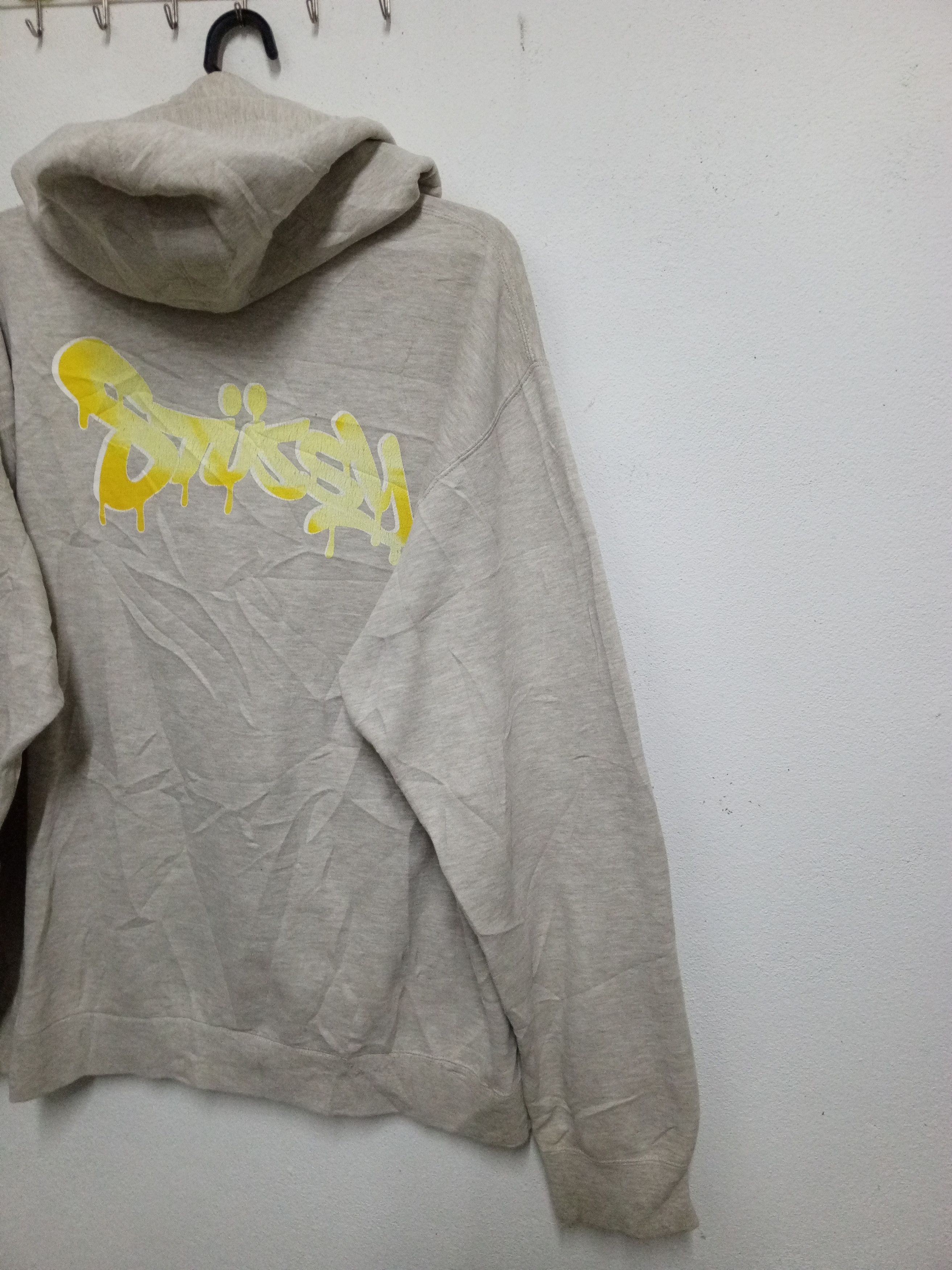 Stussy vintage 99-2000 Y2K hoddies Stussy yellow logo Size US XXL / EU 58 / 5 - 4 Thumbnail