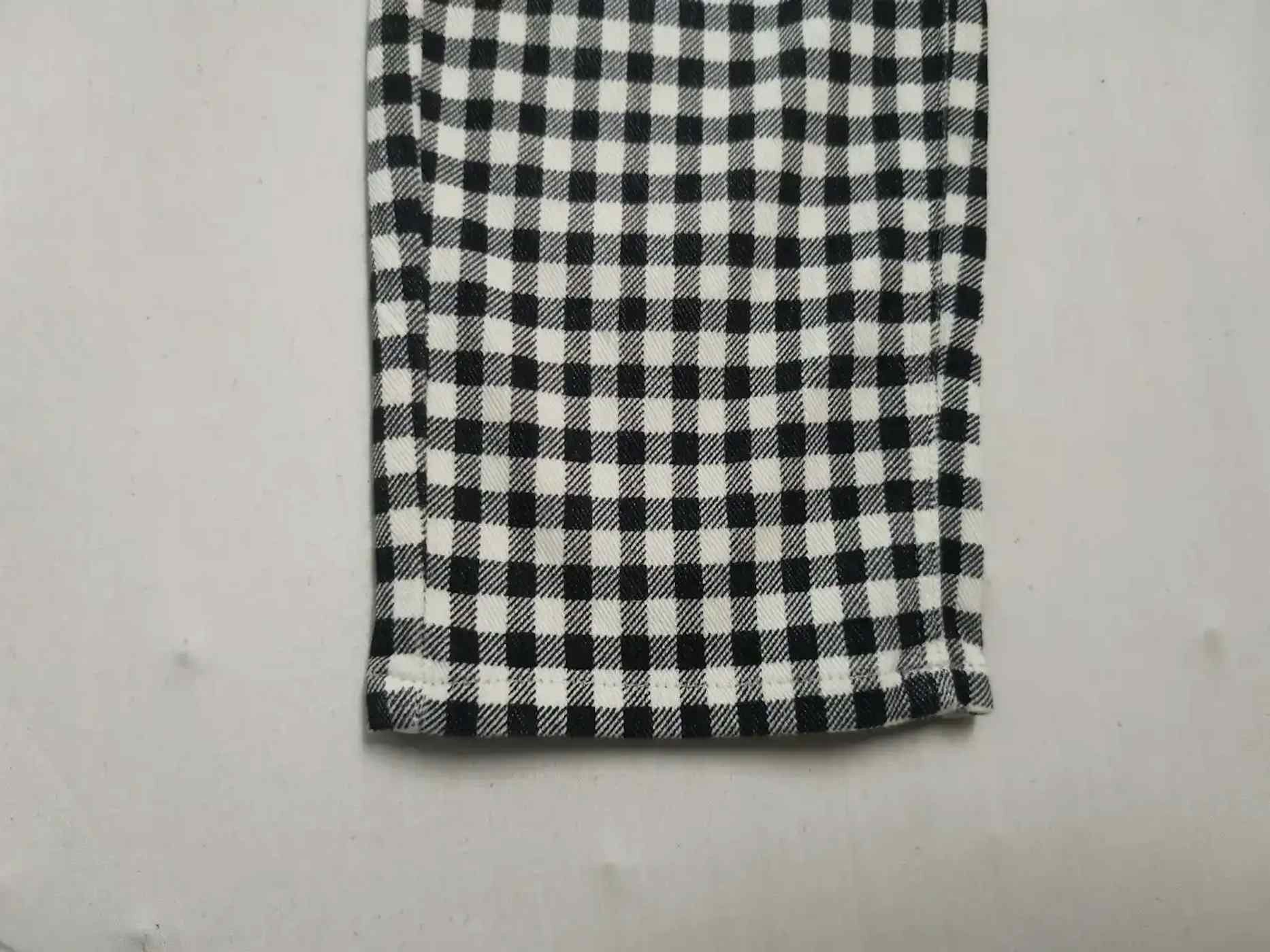 Japanese Brand Uniqlo Square Plaid Design Pants Size US 26 / EU 42 - 4 Thumbnail