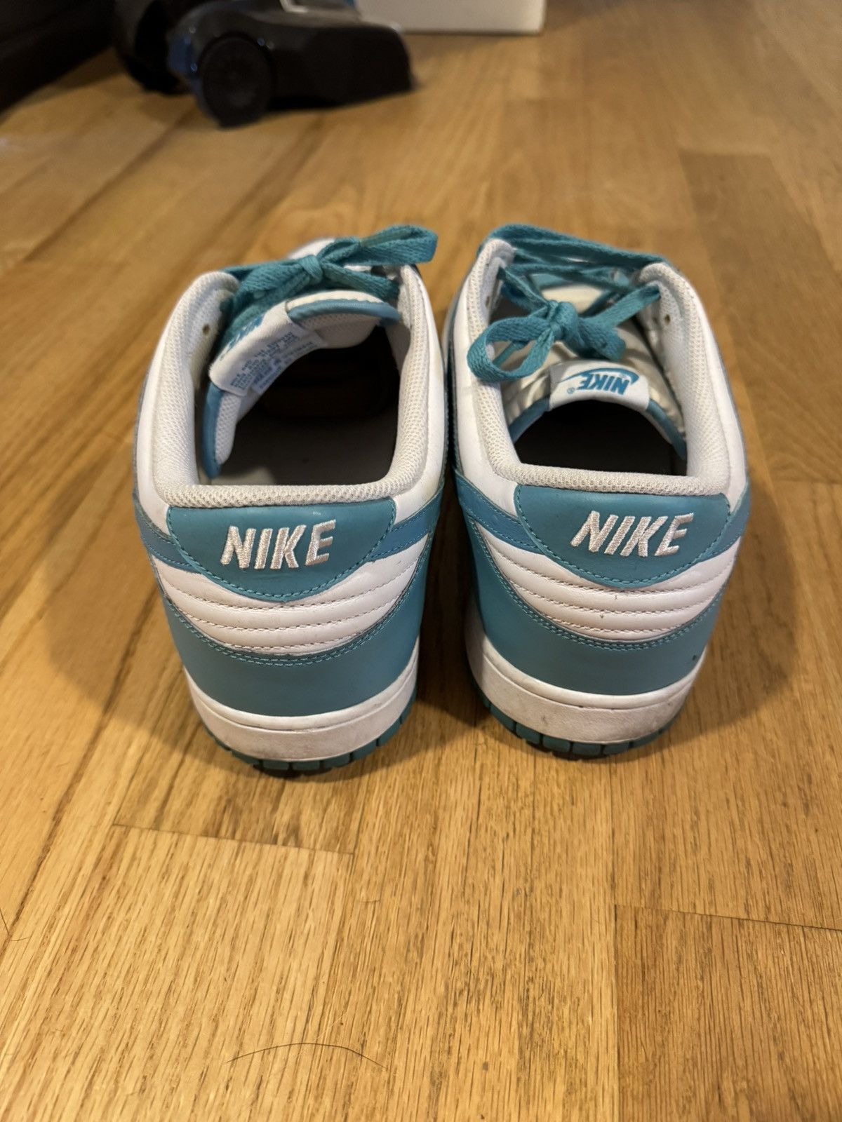 Nike Vintage 2010 Nike Dunk Low Mineral Blue “Ostrich Pack” Size US 14 / EU 47 - 4 Thumbnail