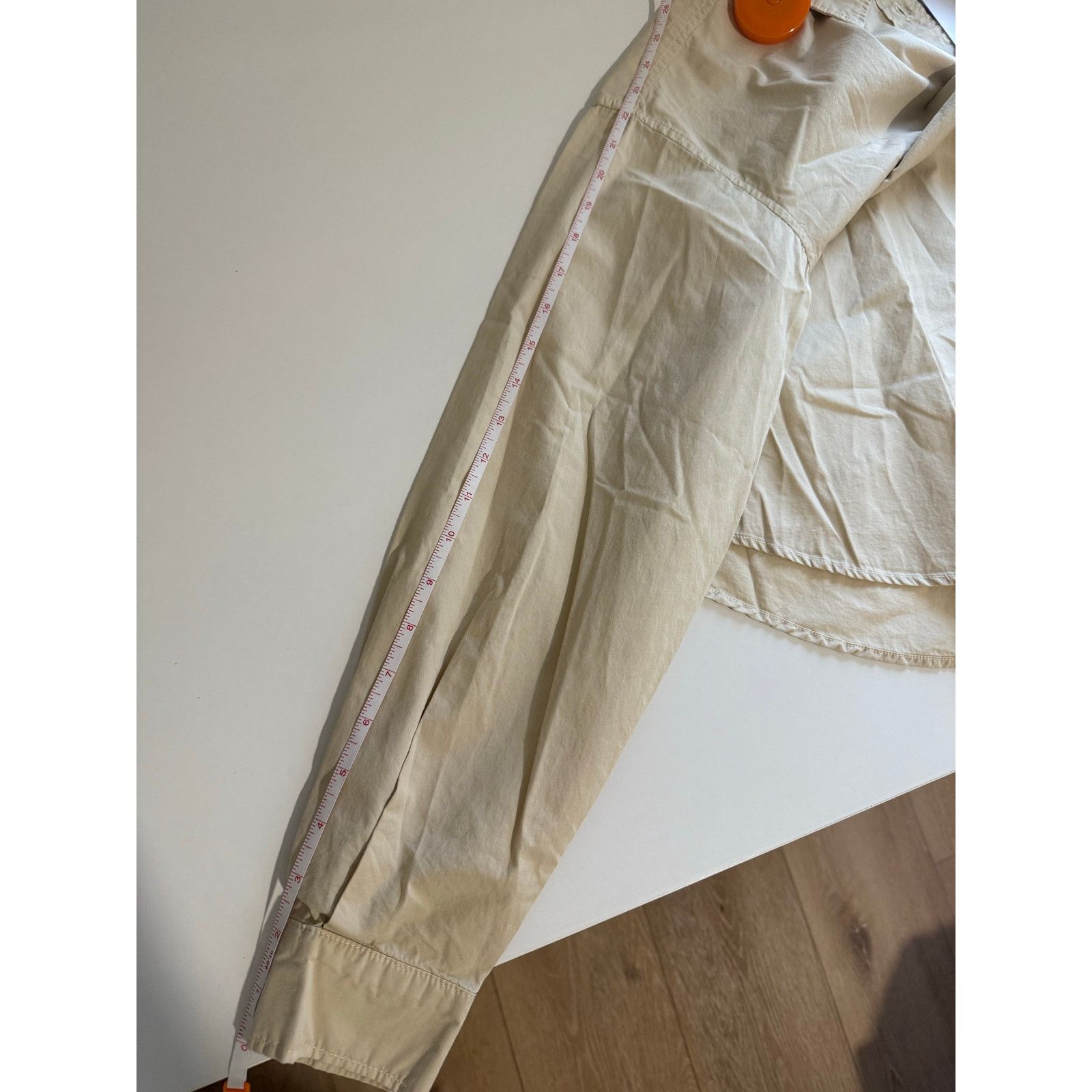 COTTONCITIZEN $225 New Cotton Citizen Tan Button down Shirt - Small Size S / US 4 / IT 40 - 10 Thumbnail