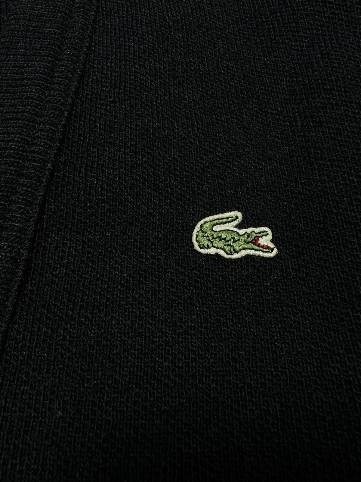 Lacoste × Vintage Vintage 90's Lacoste Cardigan Knitted Sweater Size US XL / EU 56 / 4 - 5 Thumbnail