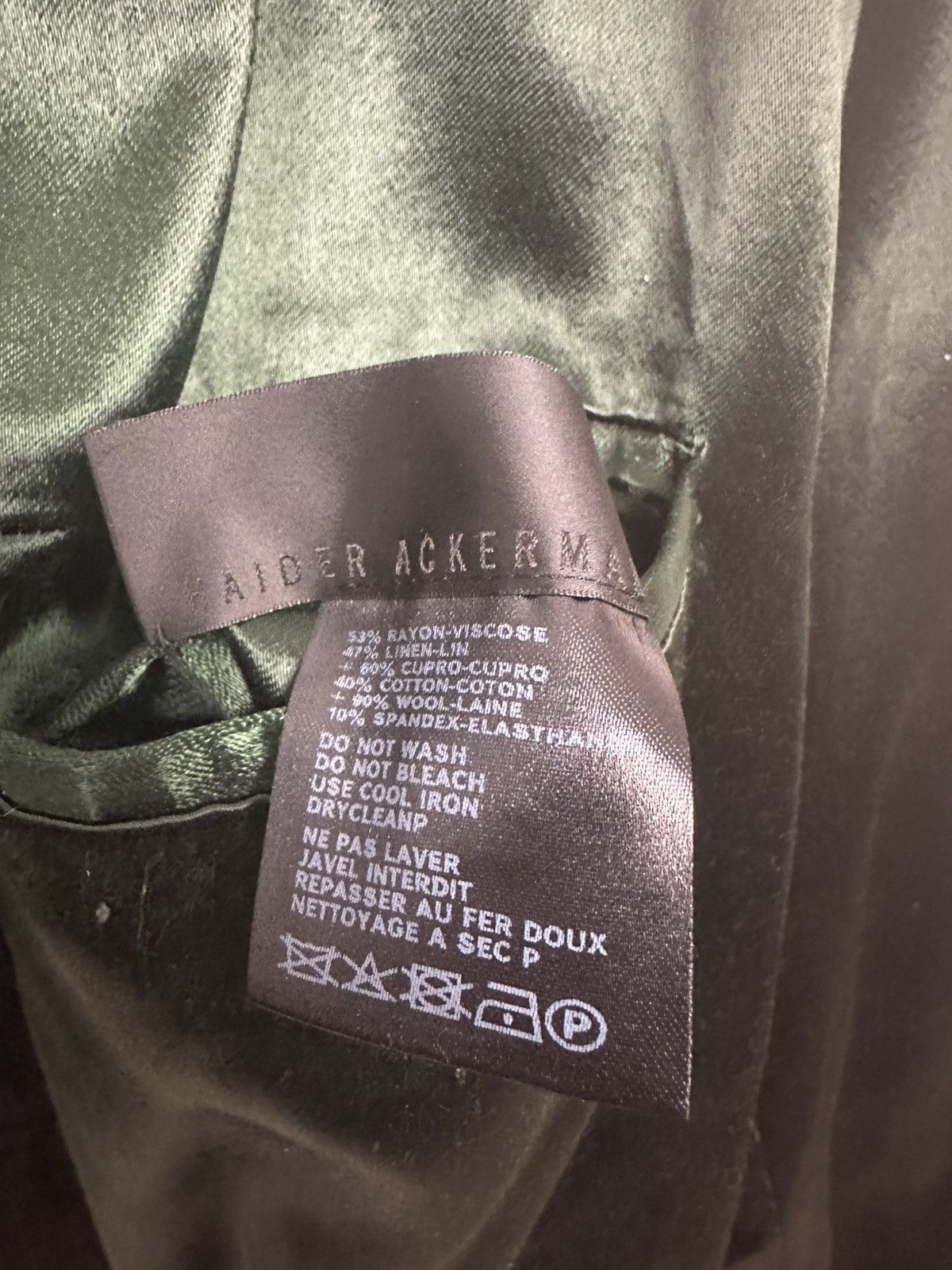 Haider Ackermann Reversible Brocade Bomber Jacket Size US L / EU 52-54 / 3 - 10 Thumbnail
