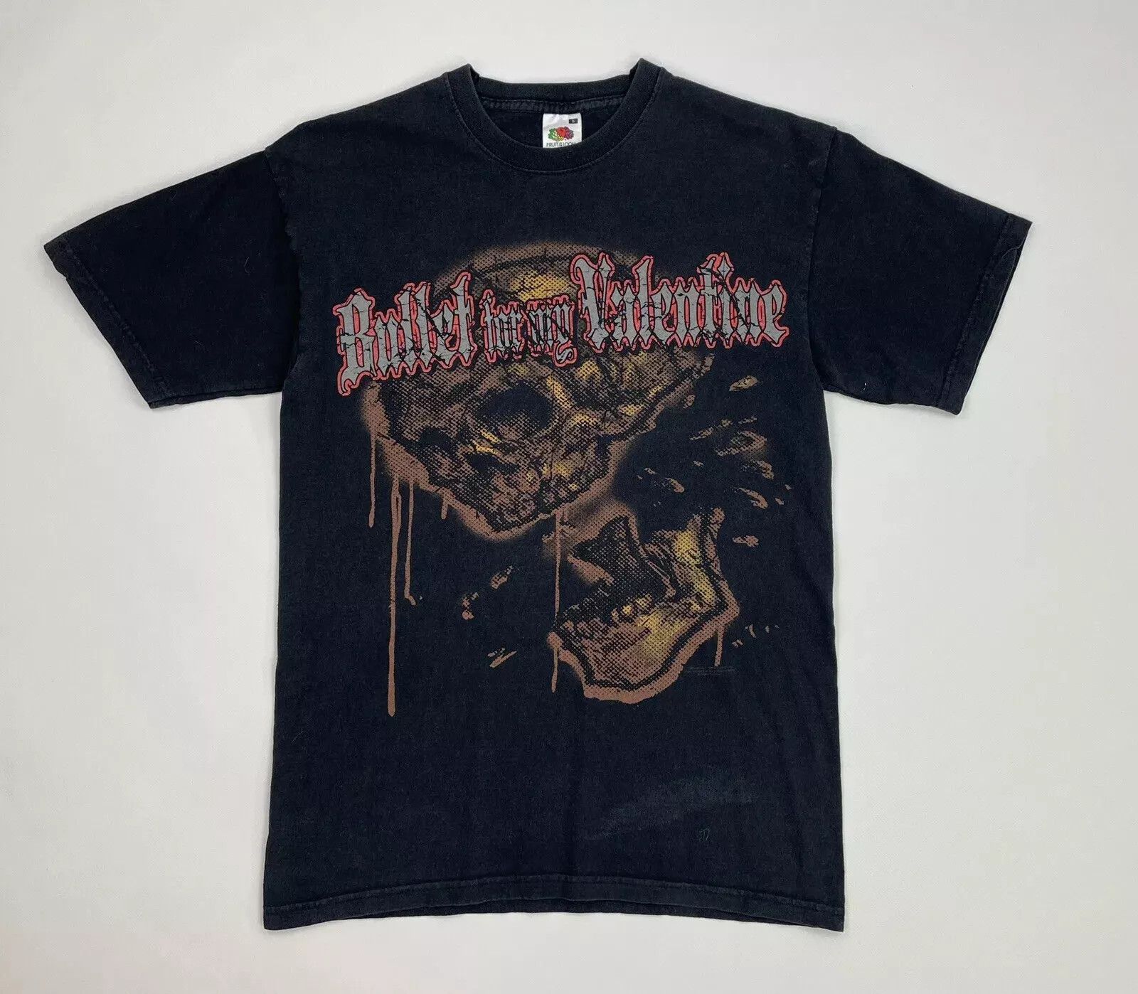 Vintage Vintage BULLET FOR MY VALENTINE TOUR 2008 SHIRT METAL Band Size US S / EU 44-46 / 1 - 1 Thumbnail