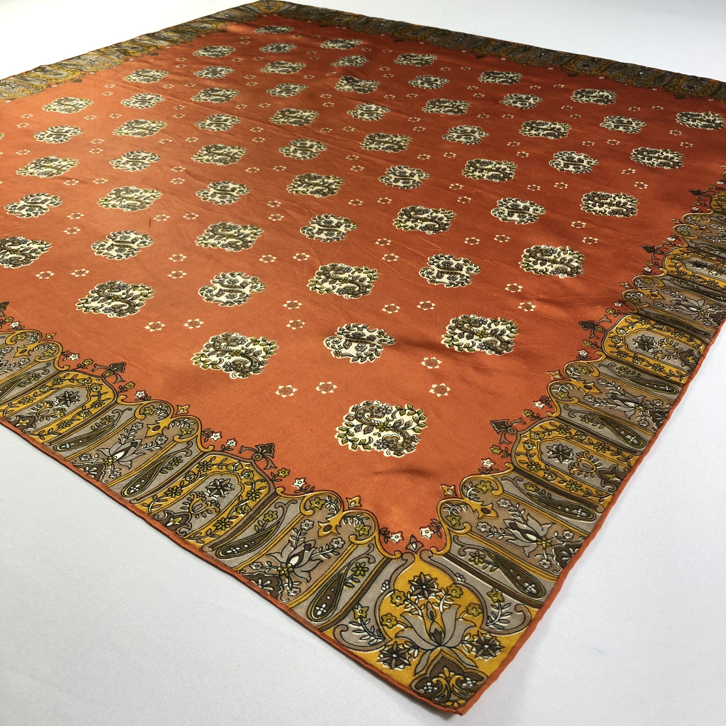 Vintage Vintage Silk Scarf Size ONE SIZE - 3 Thumbnail