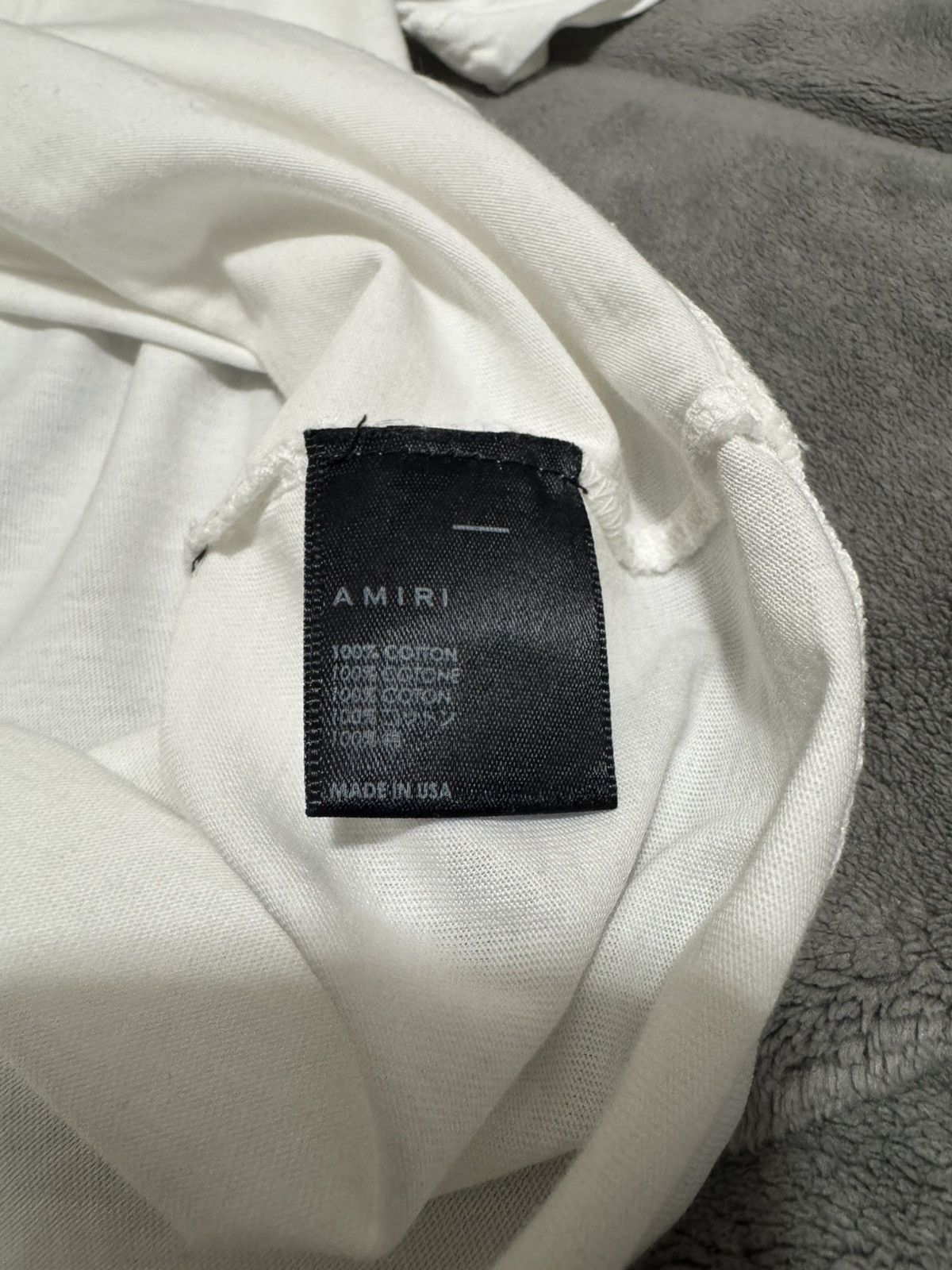 Amiri AMIRI ART DISTRICT PRINTED T-SHIRT IN WHITE Size US XXL / EU 58 / 5 - 6 Thumbnail