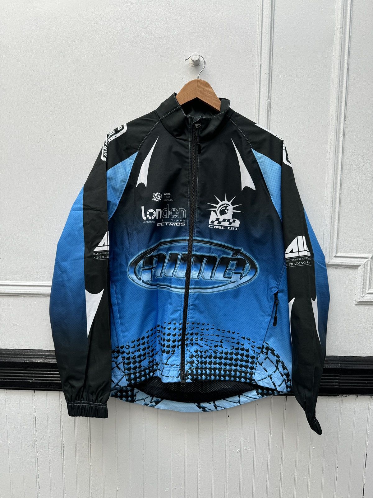 Aime Leon Dore AIME LEON DORE PODIUM CYCLING JACKET BLUE