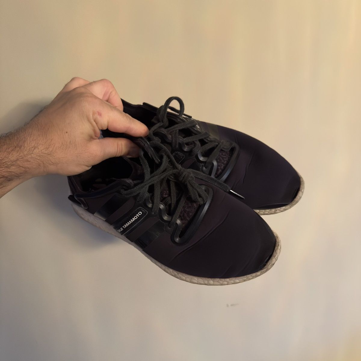 Adidas Adidas x Y-3 Yohji Boost Black White Size US 8.5 / EU 41-42 - 8 Thumbnail
