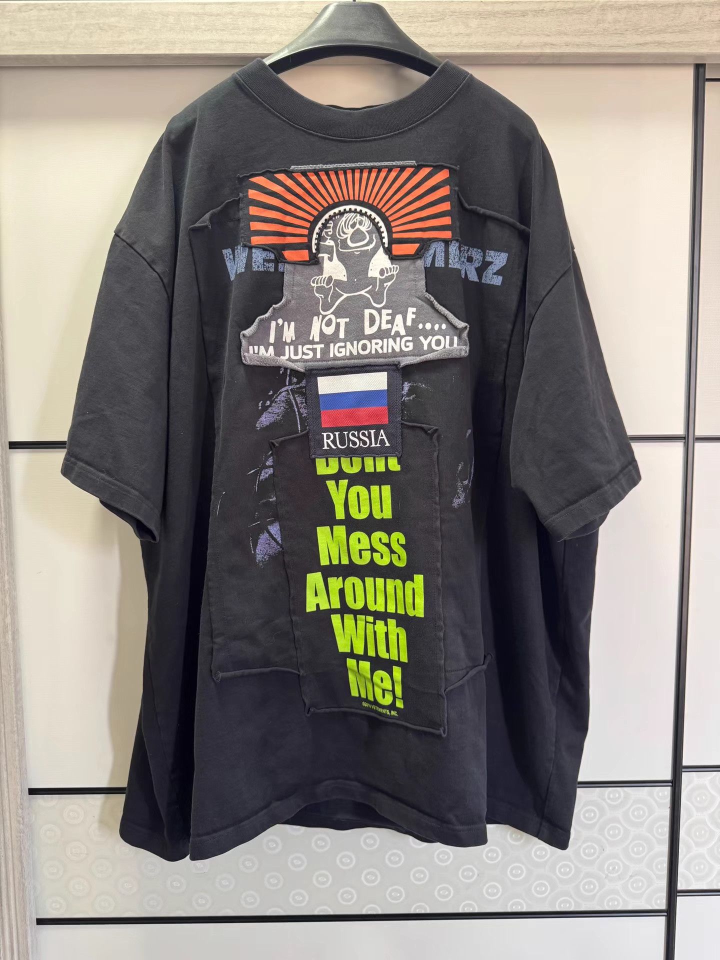 Vetements Vetements russia patch tee shirt tee | Grailed