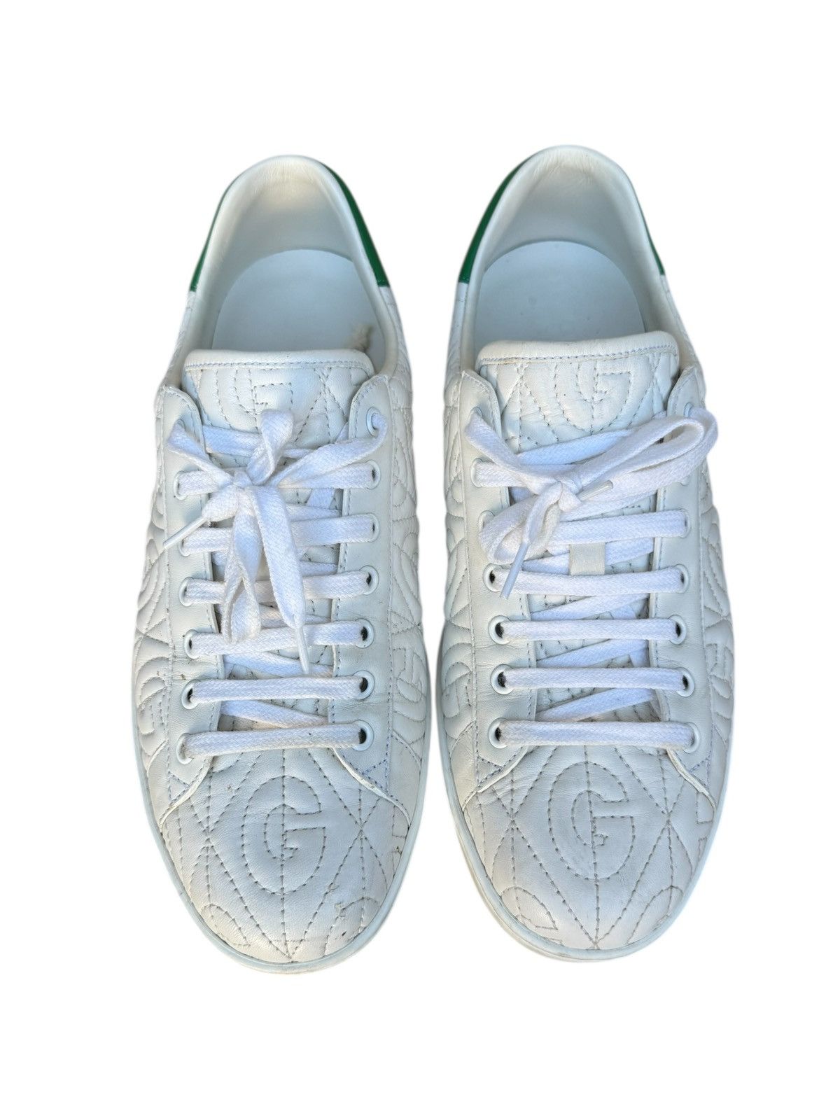 Gucci Gucci embroidered ace sneakers Size US 10.5 / EU 43-44 - 7 Thumbnail