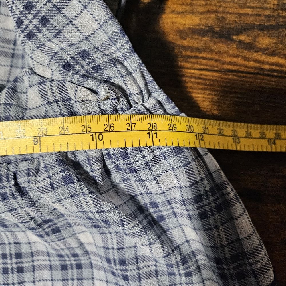 Michael Kors NEW Michael Kors Belted Mixed Plaid Georgette Dress Handker Size XS / US 0-2 / IT 36-38 - 9 Thumbnail