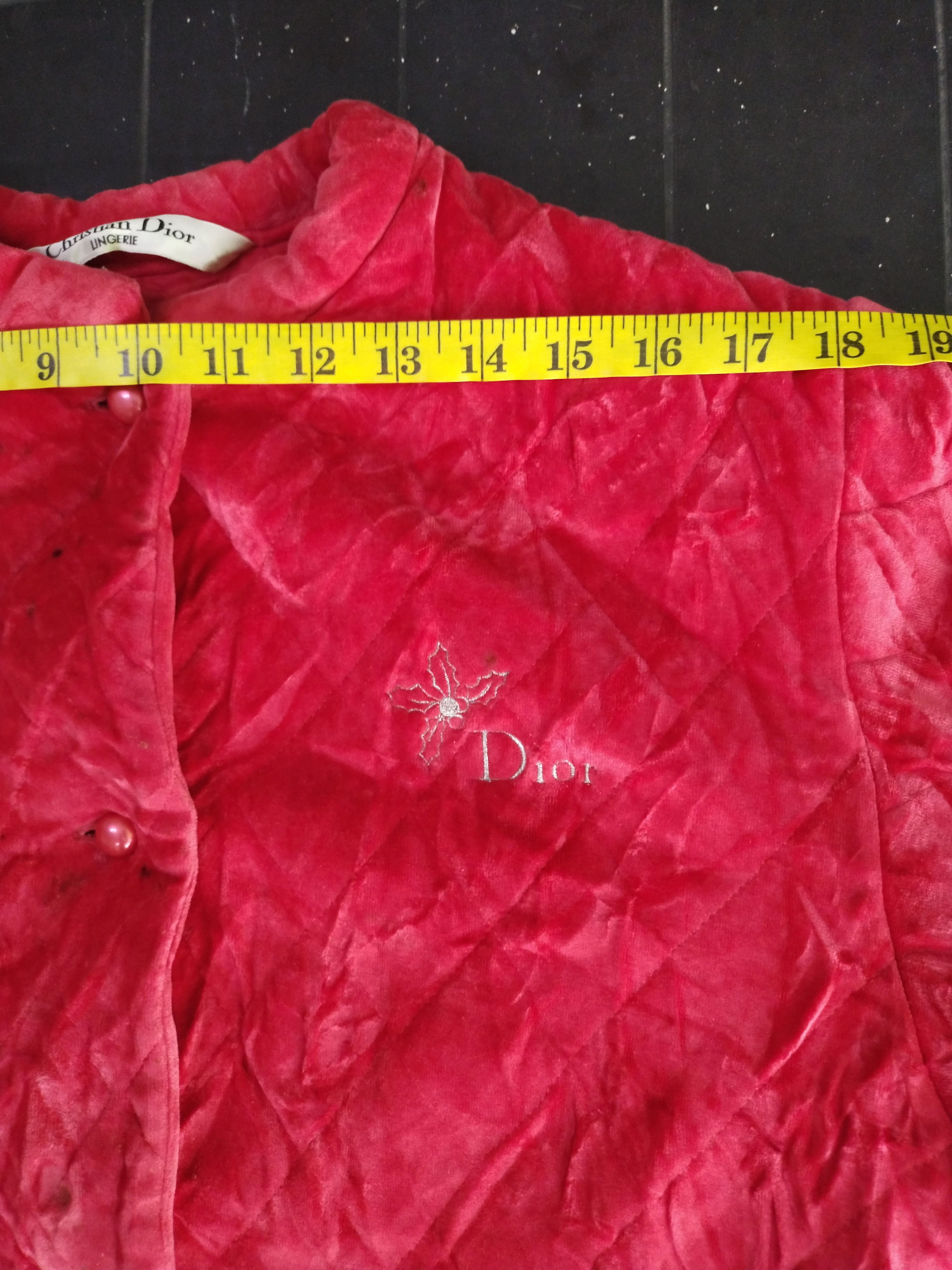 Christian Dior Monsieur Vintage Christian Dior Lingerie Luxury Women Coat Jacket Size M / US 6-8 / IT 42-44 - 9 Thumbnail