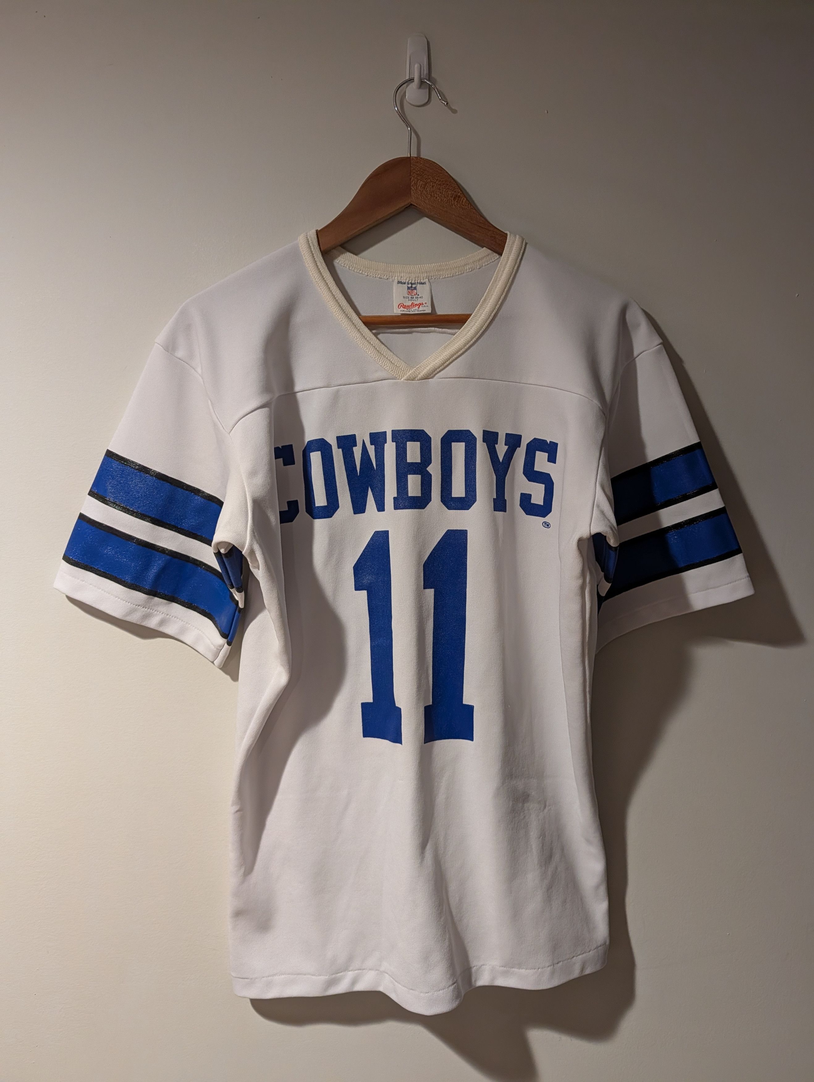 NFL Vintage 80s Dallas Cowboys Danny NFL Rawlings Jersey Size US M / EU 48-50 / 2 - 1 Thumbnail