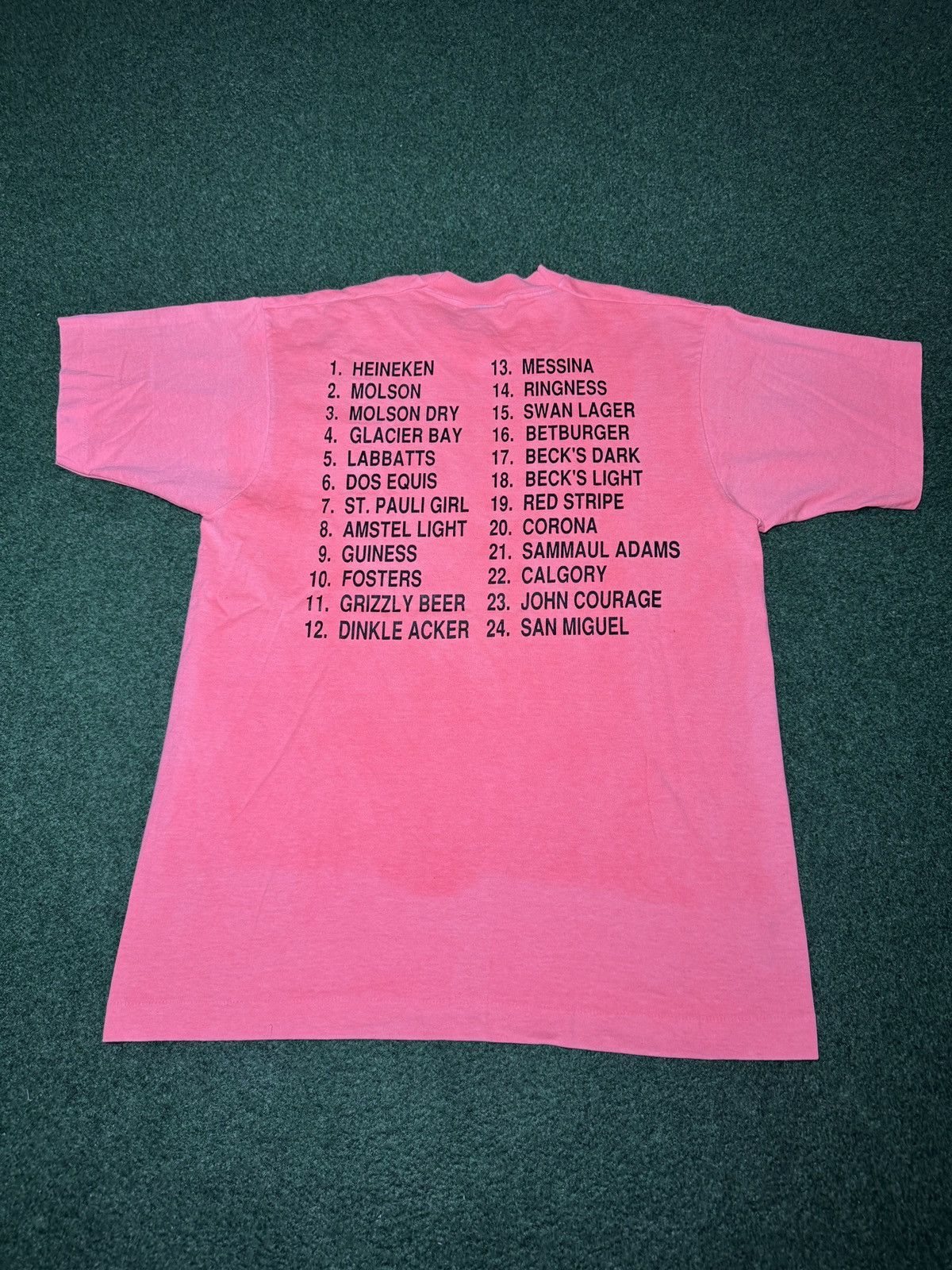 Vintage Vintage Choo Choo Train 90s Drinking Alcohol 19x27 T Shirt Size US M / EU 48-50 / 2 - 3 Thumbnail