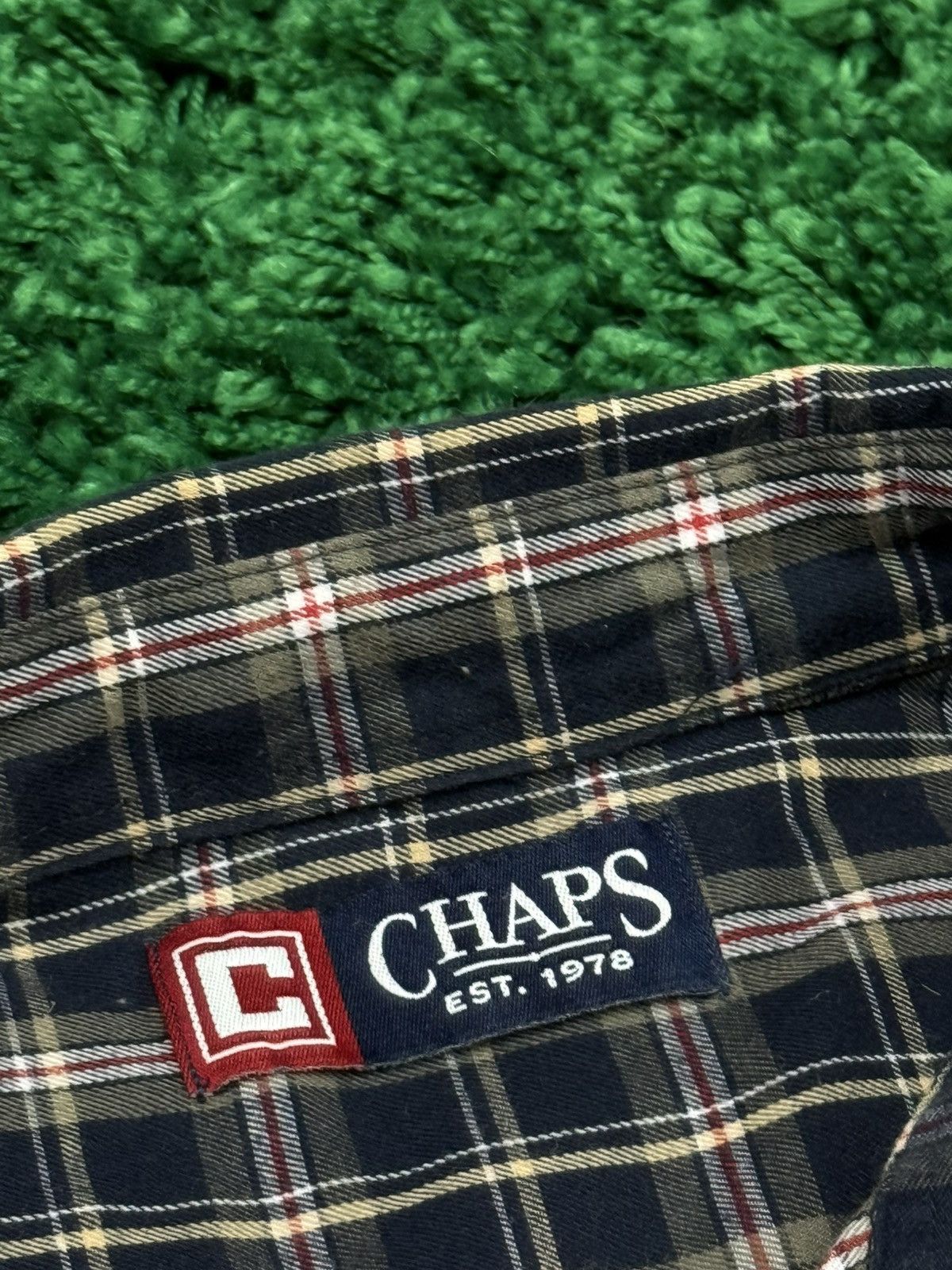 Chaps × Vintage Vintage Chaps Flannel Shirt Medium M Retro 90s Plaid Size US M / EU 48-50 / 2 - 5 Thumbnail