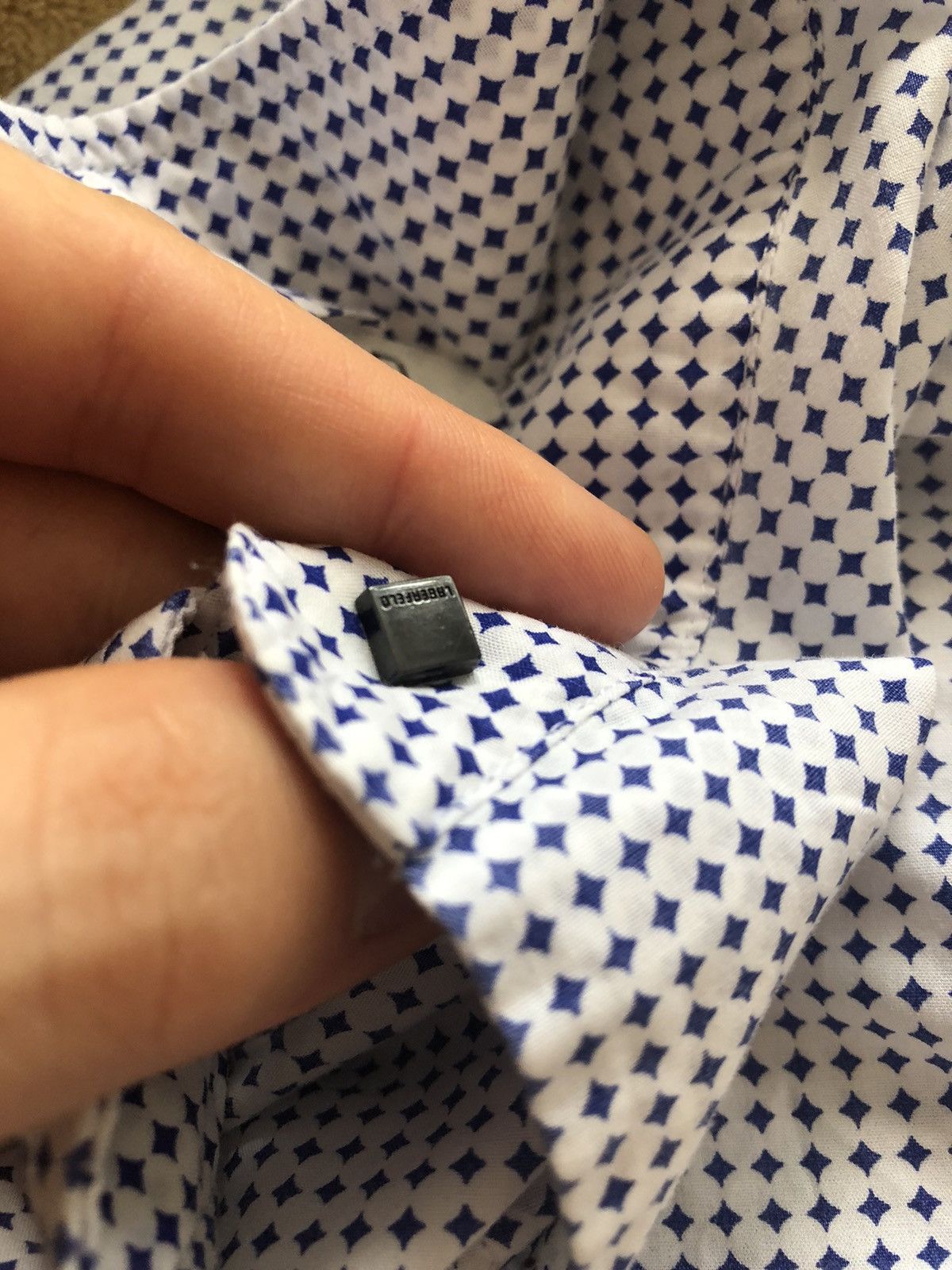 Karl Lagerfeld KARL LAGERFELD RARE VINTAGE CLASSIC CASUAL BUTTON UP SHIRT Size US M / EU 48-50 / 2 - 3 Thumbnail