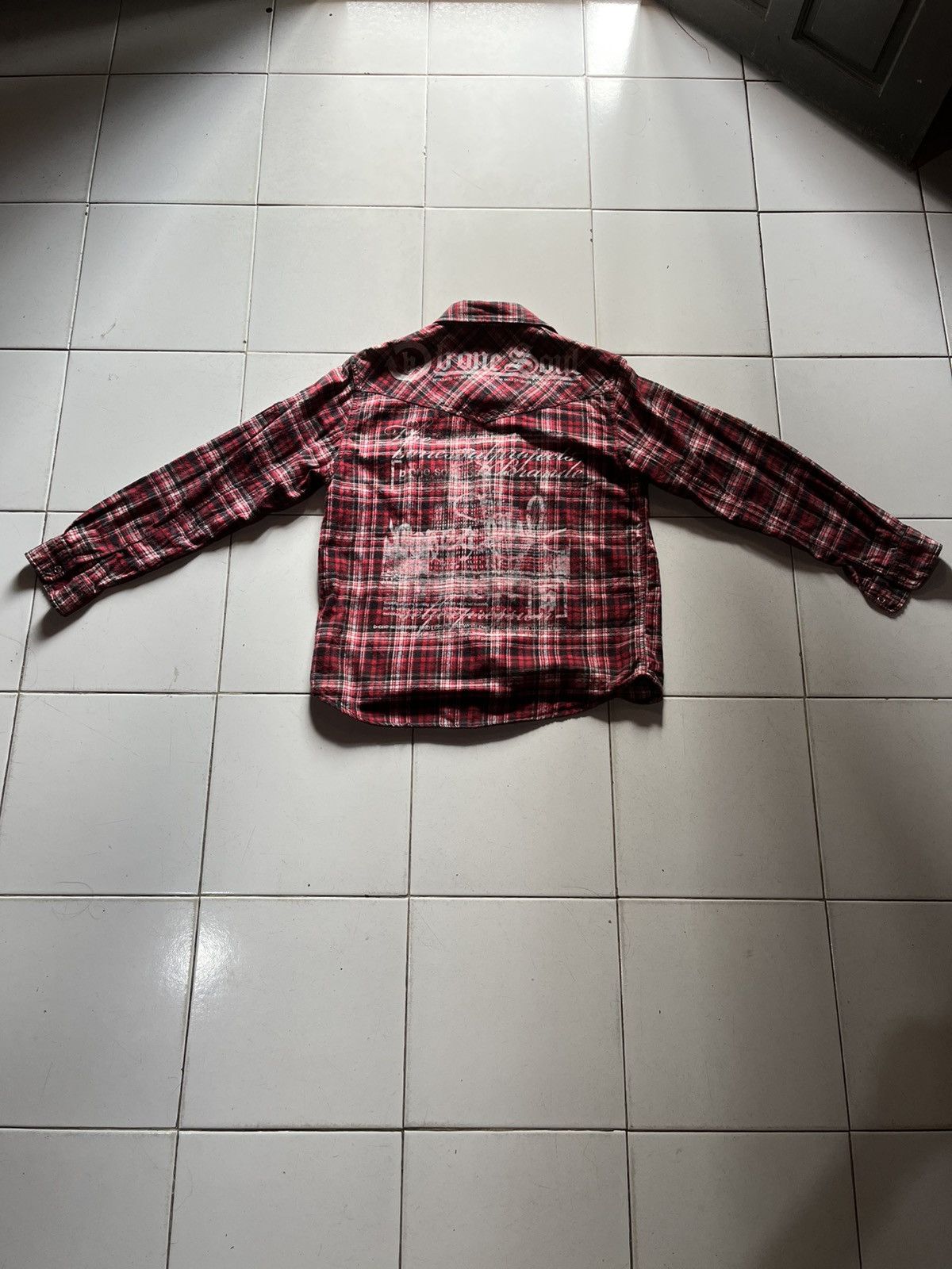 If Six Was Nine × Japanese Brand × Le Grande Bleu (L.G.B.) Bone soul project shirt.if six was nine style Size US L / EU 52-54 / 3 - 8 Thumbnail