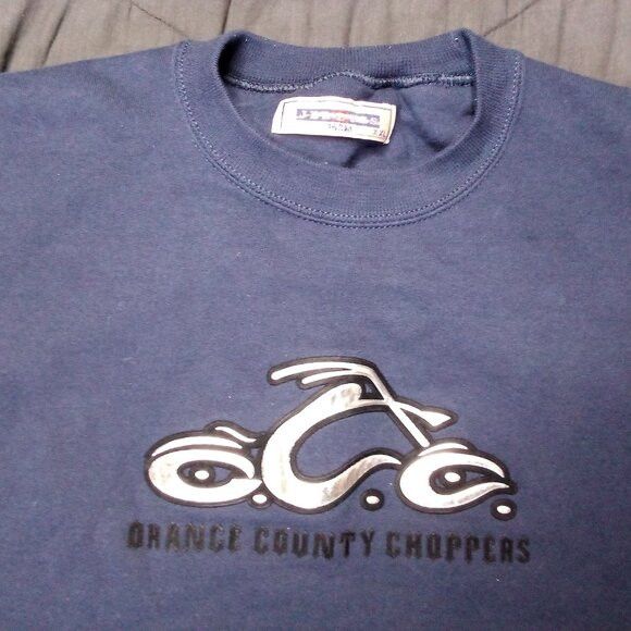Vintage Vintage Y2K Orange County Choppers Crewneck Sweatshirt Size US XXL / EU 58 / 5 - 1 Thumbnail