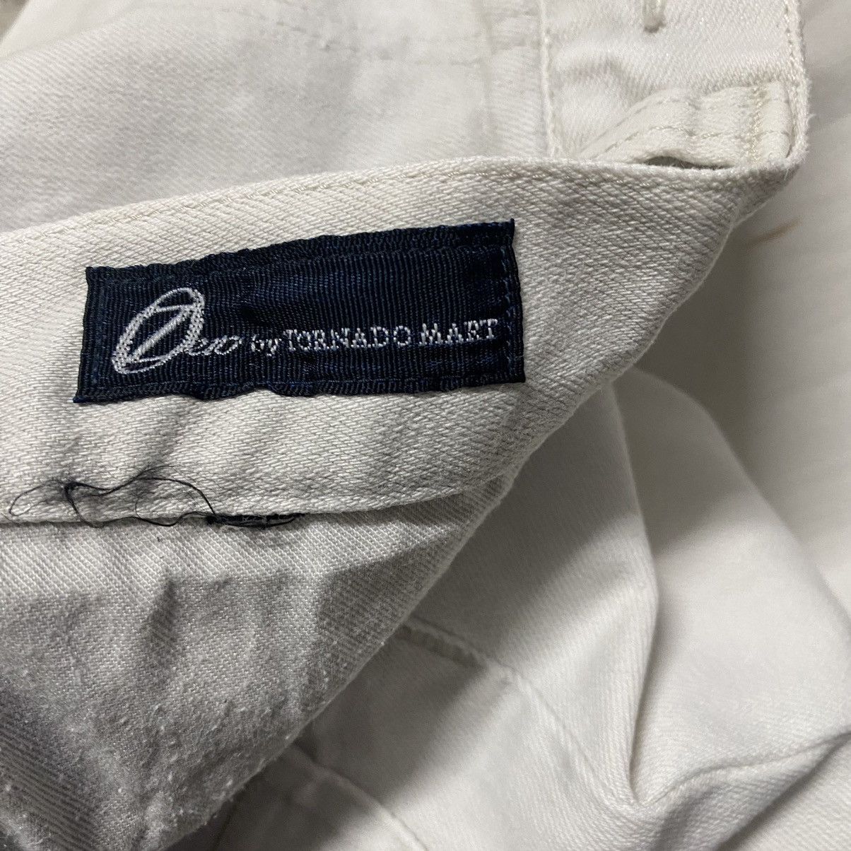 Tornado Mart Tornado Mart White Denim Flare Jeans Size US 28 / EU 44 - 17 Thumbnail