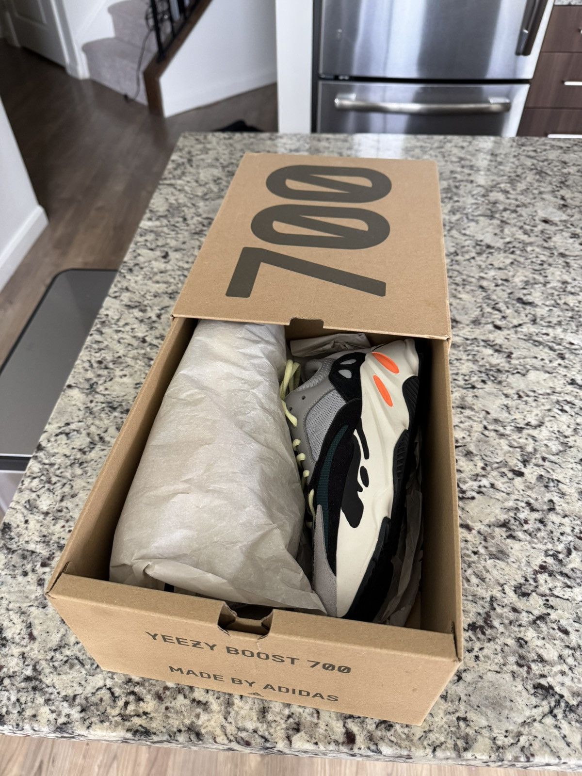 Adidas × Yeezy Adidas Yeezy Boost 700 “Wave Runner” Size US 9 / EU 42 - 14 Thumbnail