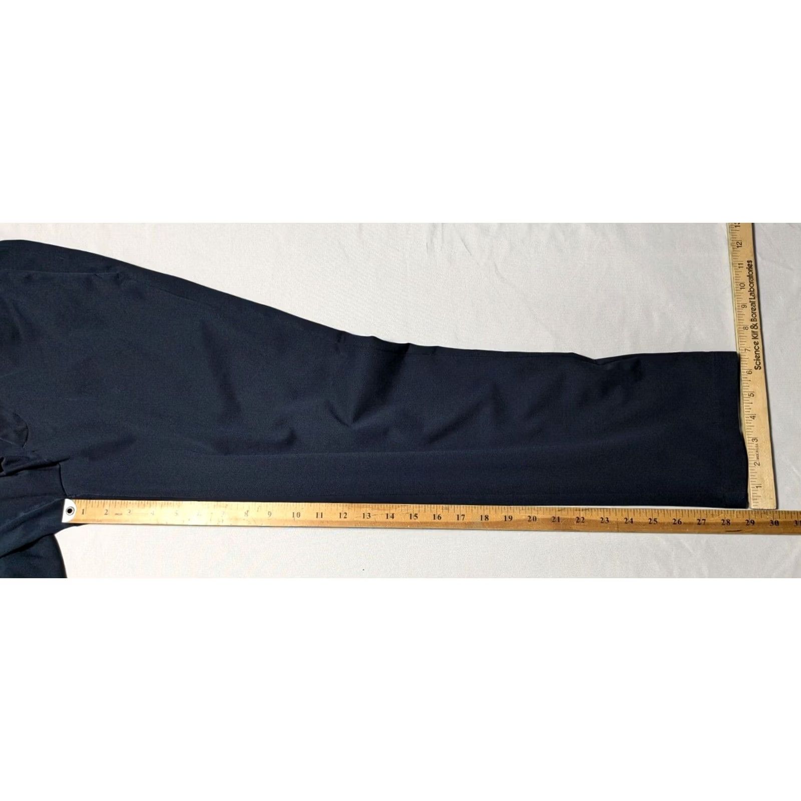 Uniqlo UNIQLO Women Medium Navy Polyester Chino Pants shirts? Size 32" / US 10 / IT 46 - 6 Thumbnail