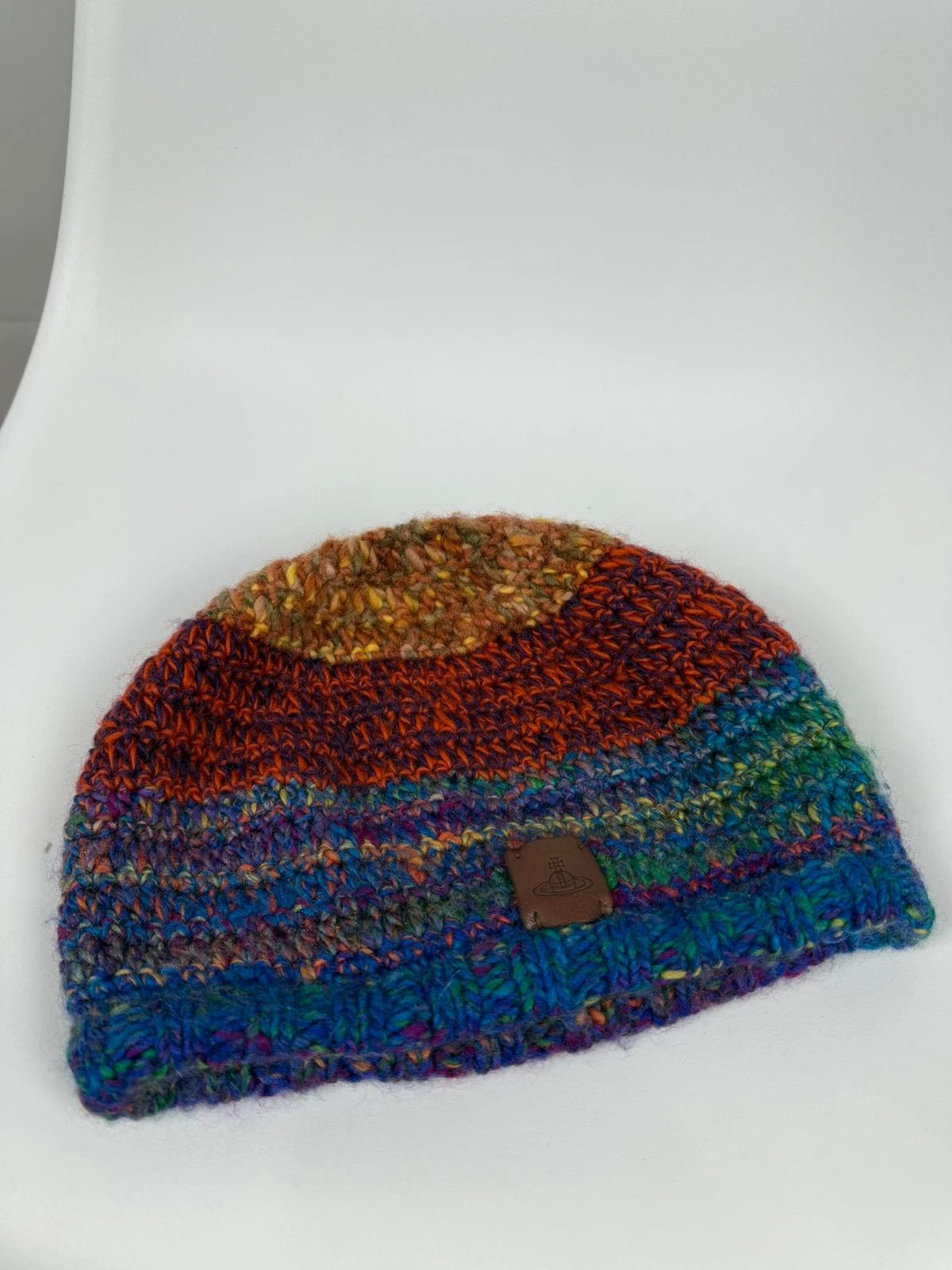 Vivienne Westwood Vivienne Westwood Wool Multicolor Knit Beanie From Japan Size ONE SIZE - 7 Thumbnail