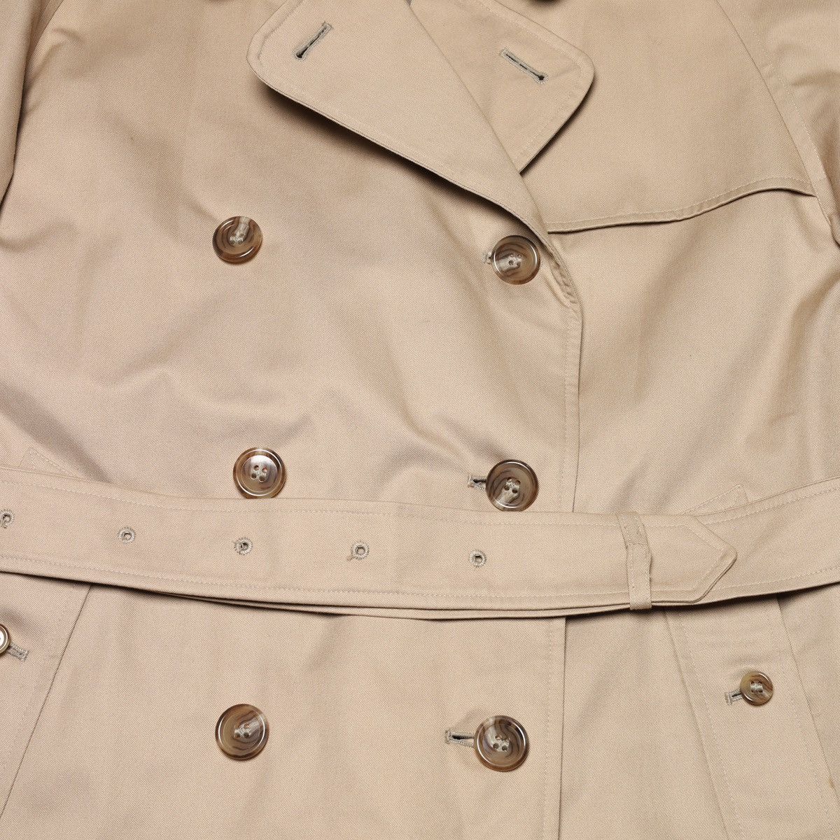 DAKS Daks London Double Breasted Trench Coat Beige Size M / US 6-8 / IT 42-44 - 8 Thumbnail