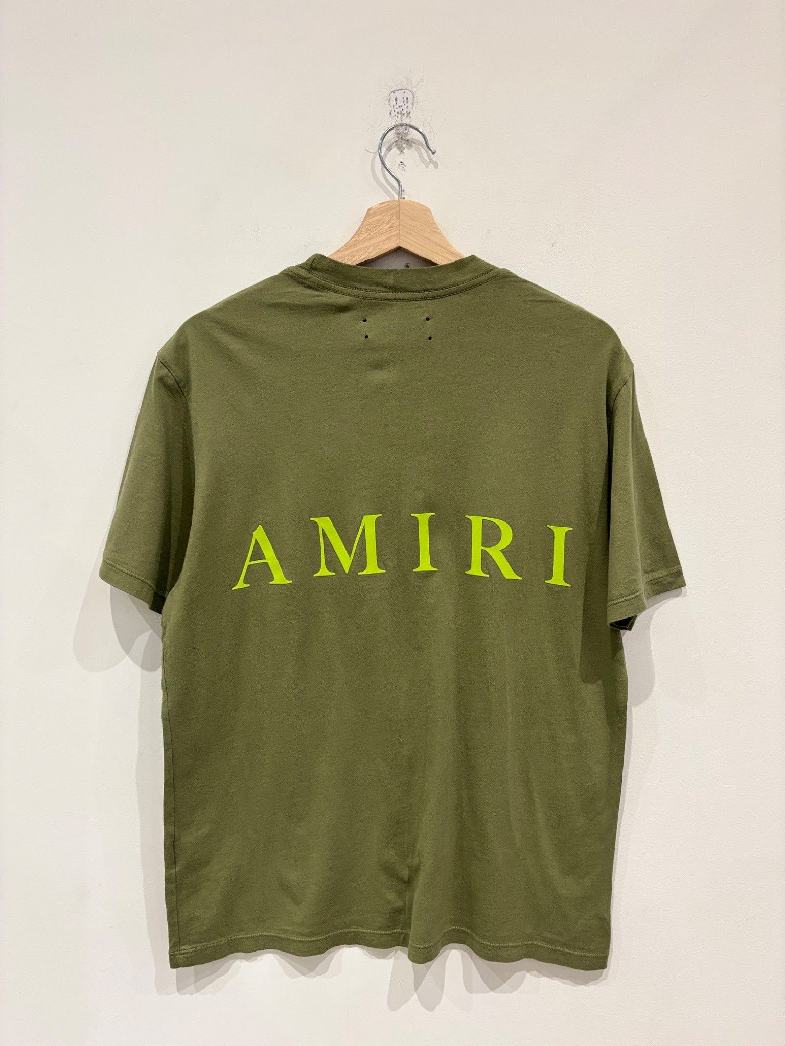 Amiri Amiri MA Logo Shirt Military Green Size US S / EU 44-46 / 1 - 3 Thumbnail