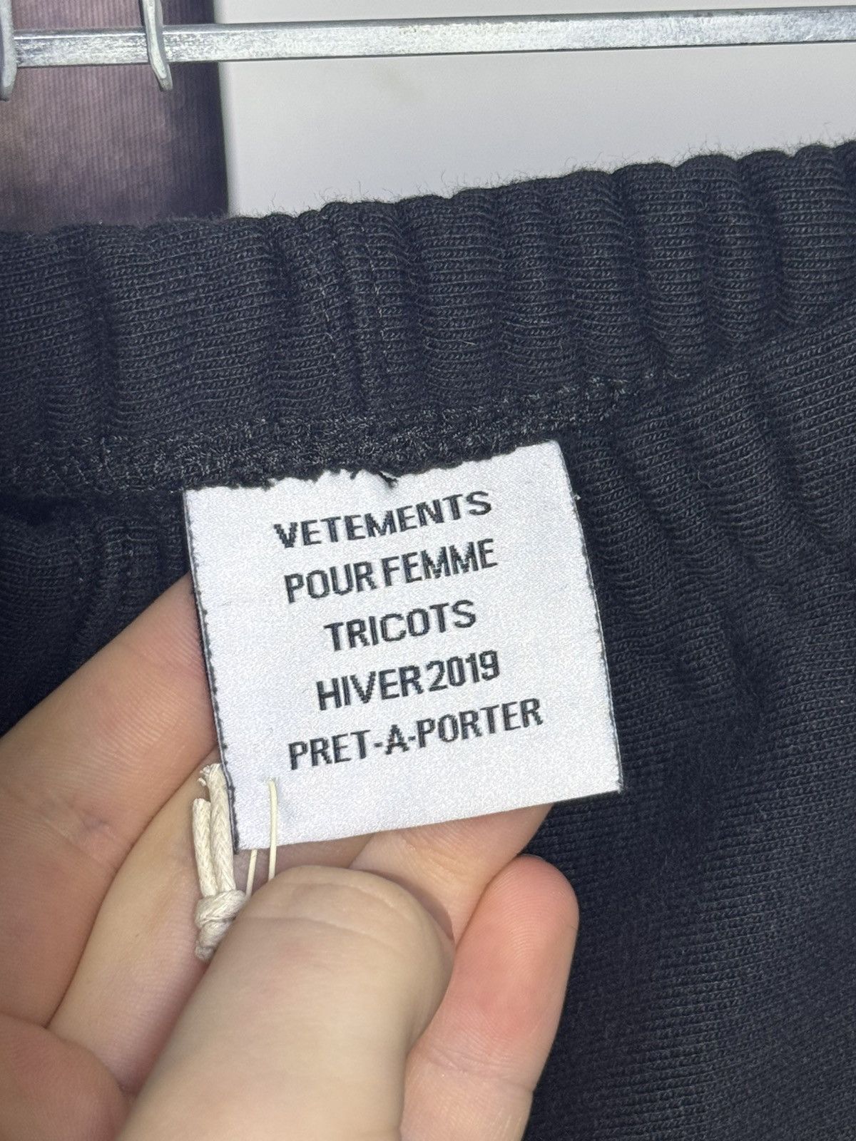 Vetements ✅Vetements 2019 black Sweatpants Size US 28 / EU 44 - 4 Thumbnail