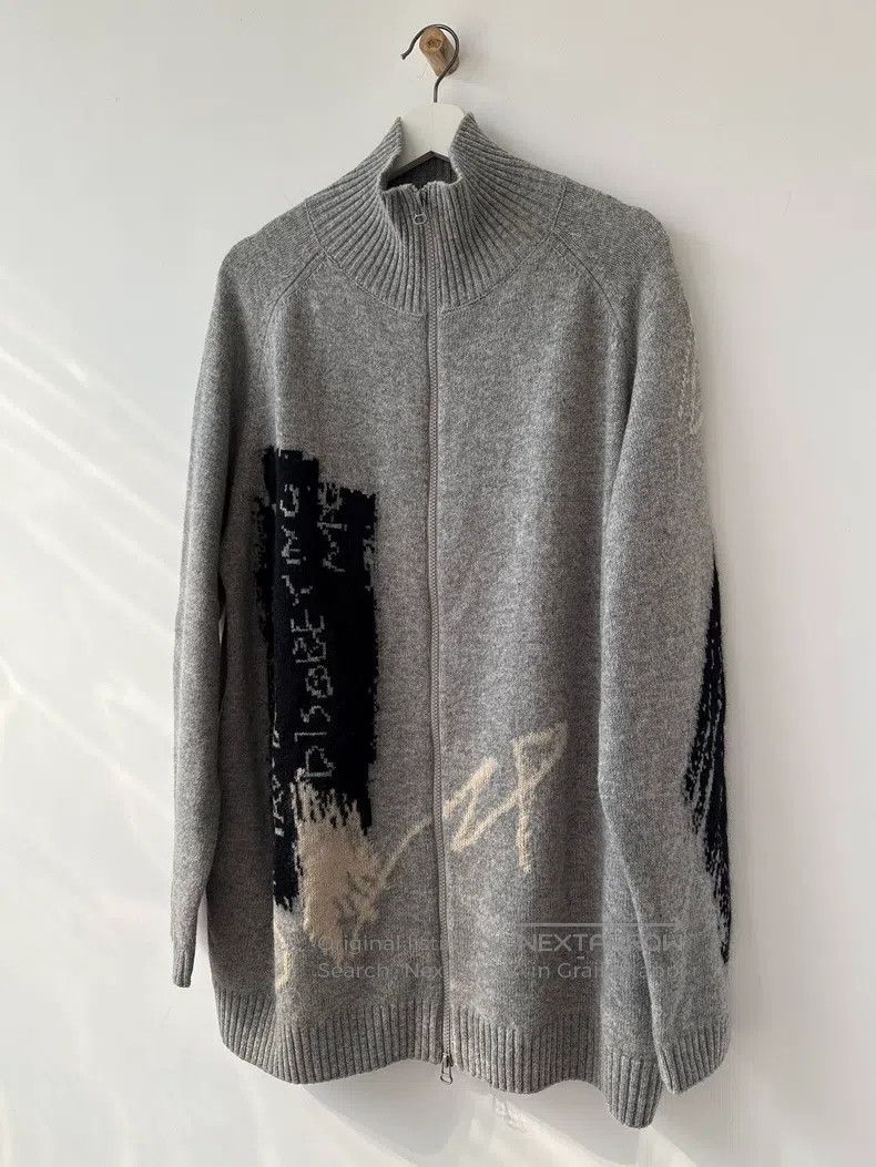 Yohji Yamamoto Yohji Yamamoto 24AW Wool Cardigan Jacket Size US M / EU 48-50 / 2 - 2 Thumbnail