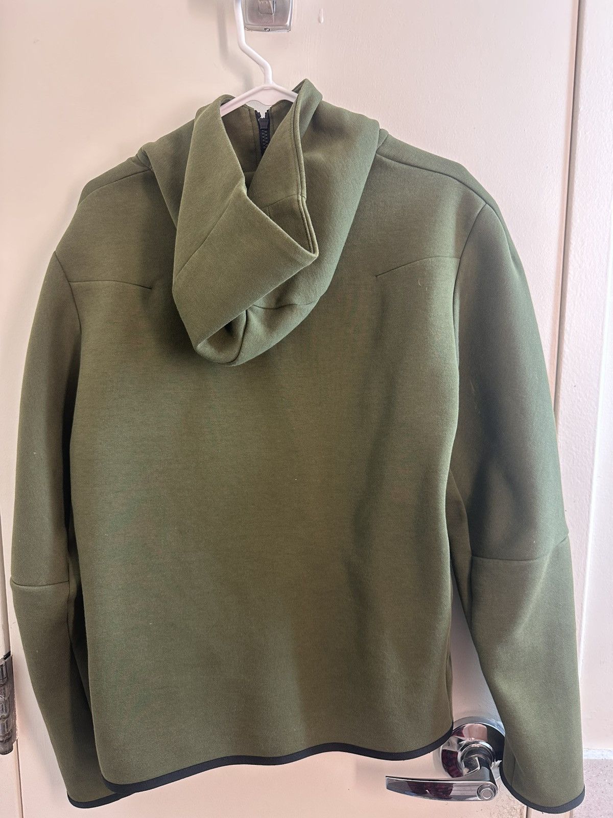 Nike Olive Nike Tech Zip Up Hoodie Size US M / EU 48-50 / 2 - 4 Thumbnail