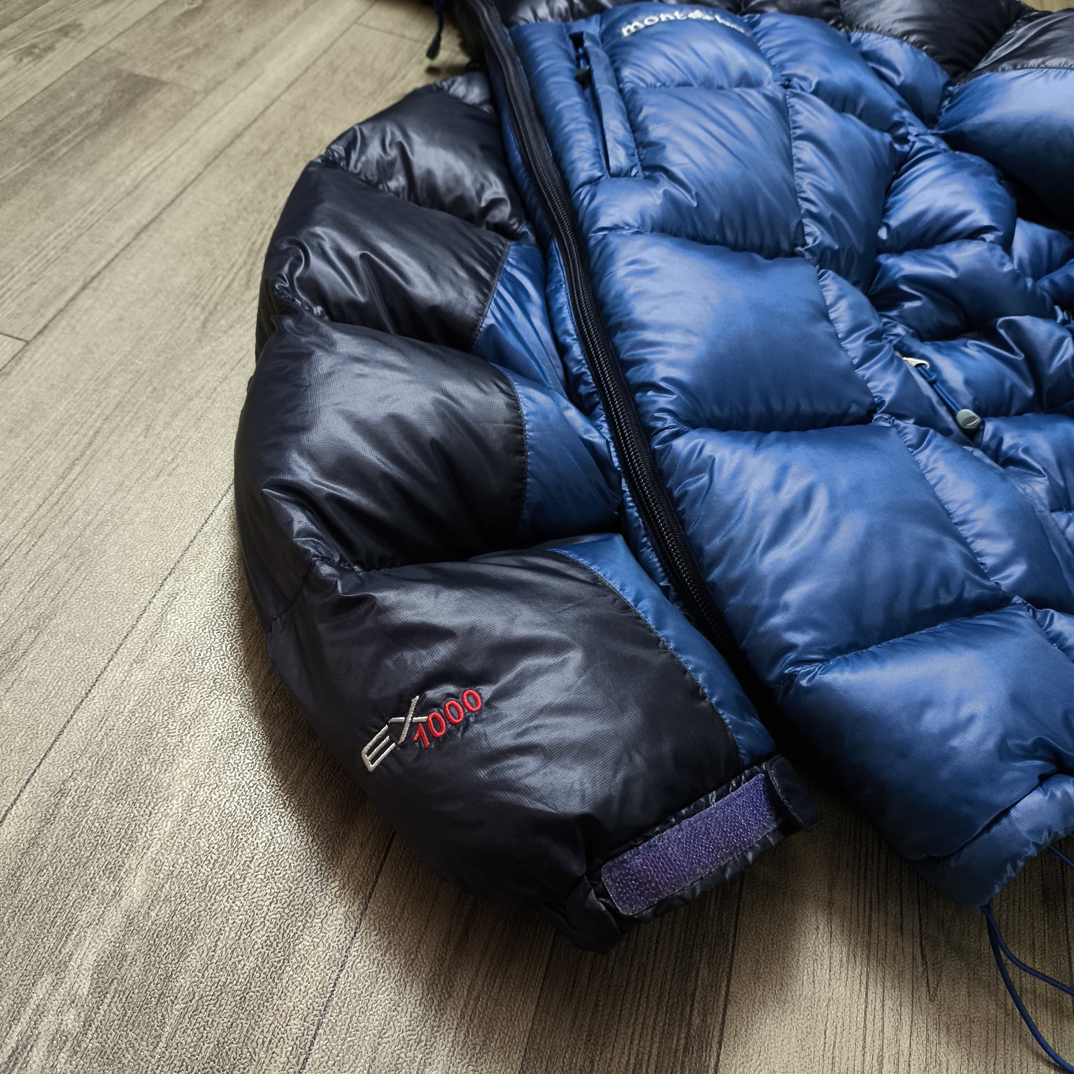 Montbell Montbell Ex 1000 Two tone Puffer Down Jacket Superior Size US L / EU 52-54 / 3 - 15 Thumbnail
