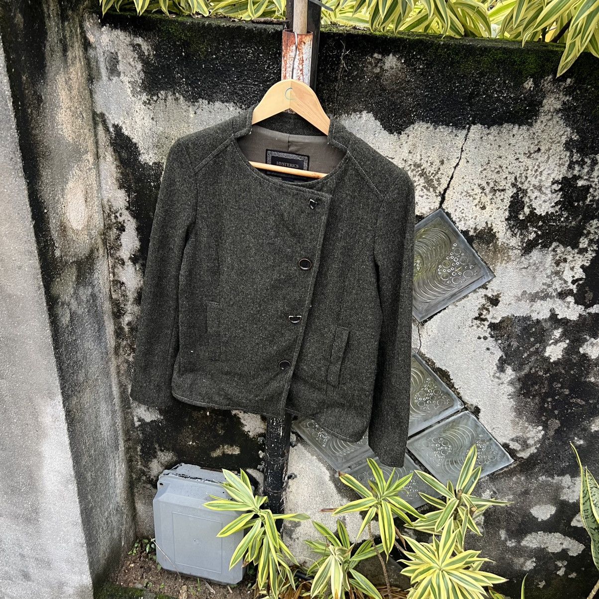 Hysteric Glamour “HYSTERIC GLAMOUR” BUTTON UP WOOL JACKET Size M / US 6-8 / IT 42-44 - 2 Thumbnail