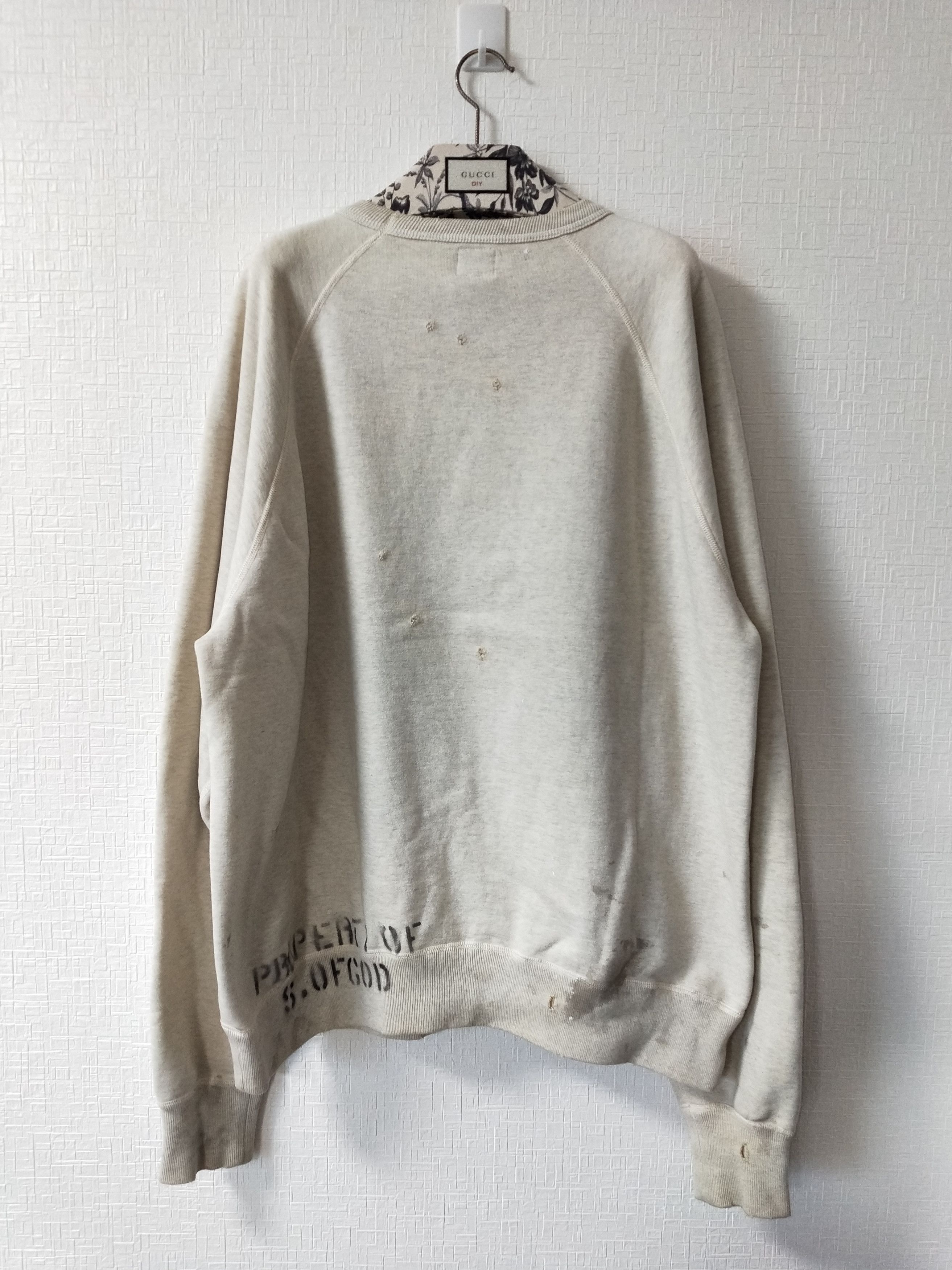 Saint Michael Raglan Sweatshirt | Grailed