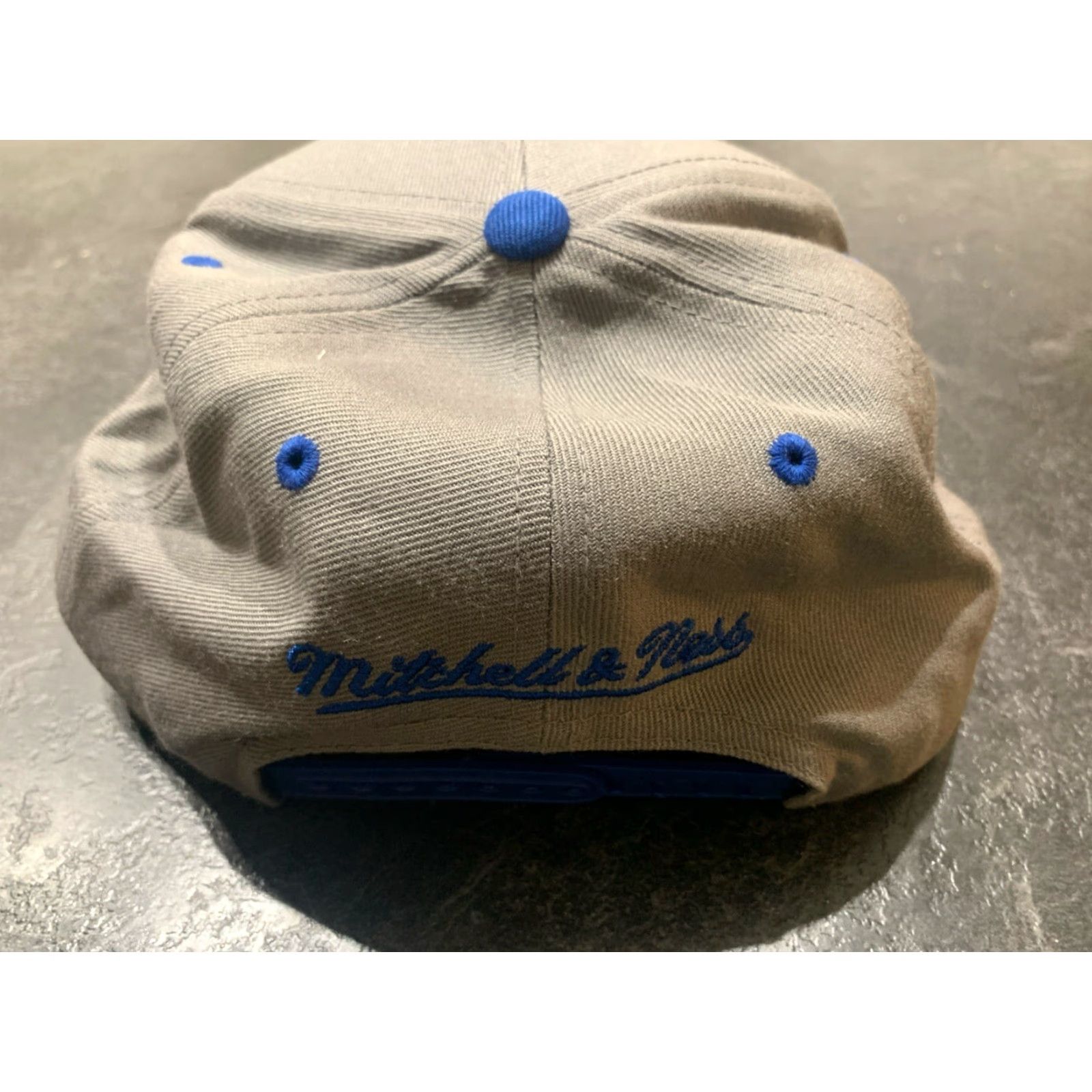 Mitchell & Ness Mitchell & Ness Golden State Warriors Gold Snapback Hat Adjustable Basketball Mens Size ONE SIZE - 3 Thumbnail