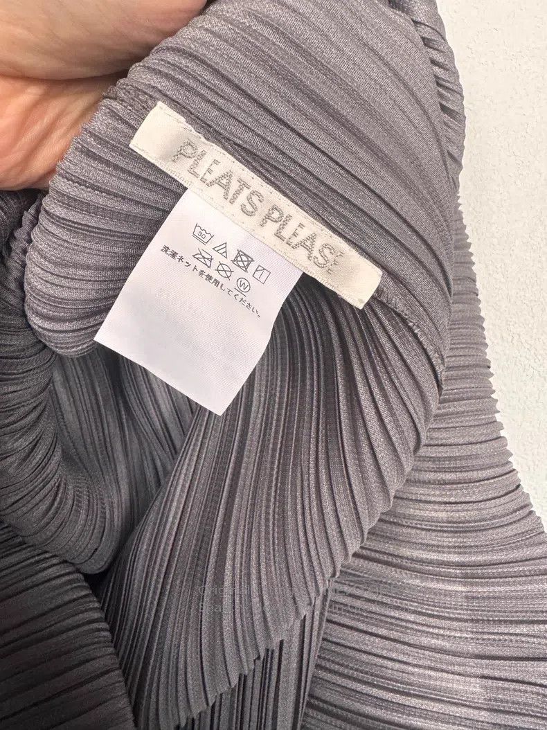 Issey Miyake Issey Miyake Gray Dress Size L / US 10 / IT 46 - 2 Thumbnail