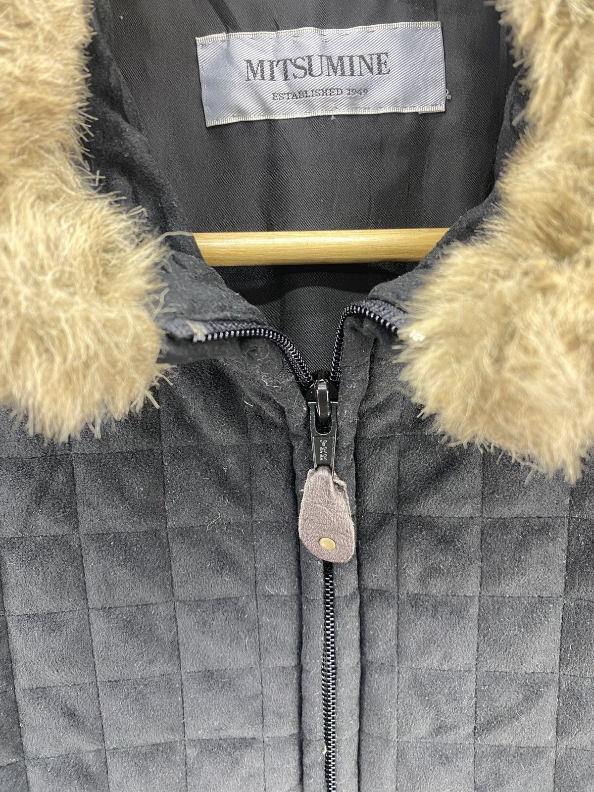 Japanese Brand Mitsumine Fleece Puffer Jacket Size US XS / EU 42 / 0 - 8 Thumbnail