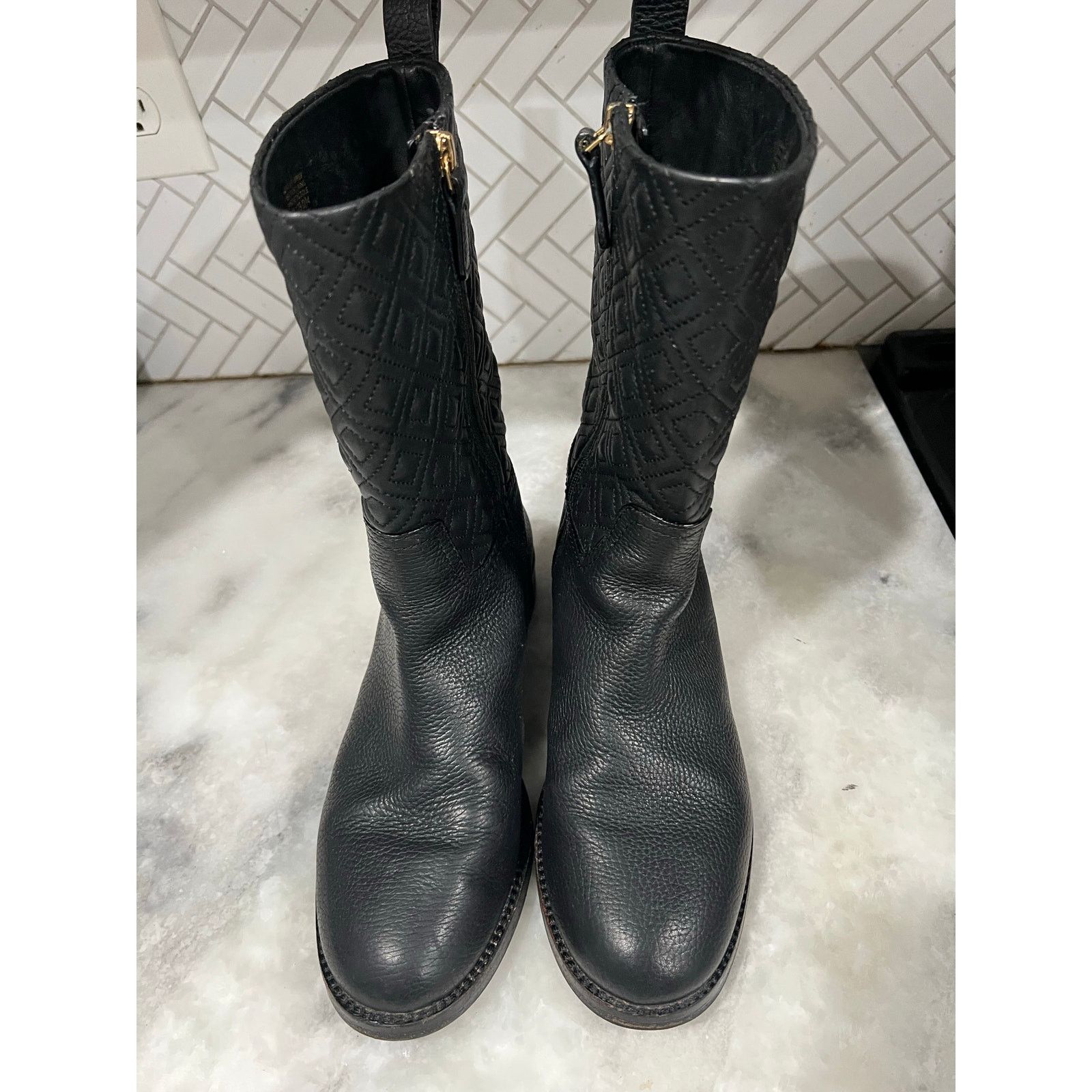 Tory Burch Tory Burch Marion Quilted Short Boots Women’s Size 9M Size US 9 / IT 39 - 7 Thumbnail