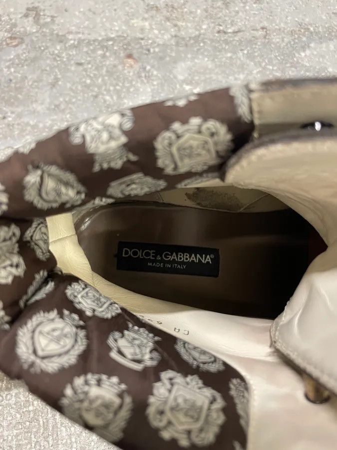 Dolce & Gabbana 2000s Dolce & Gabbana Brown Premium Leather Boots Size US 9 / EU 42 - 10 Thumbnail