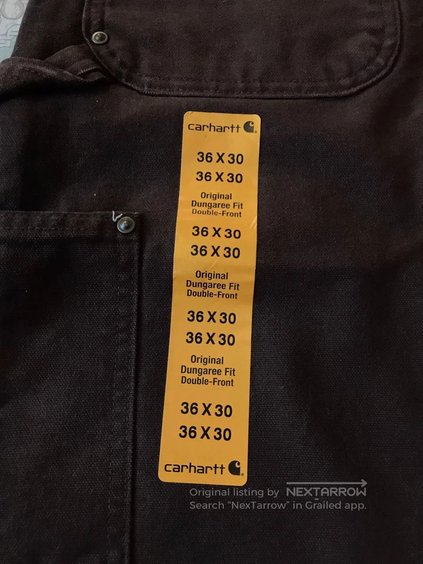 Carhartt Carhartt B136 Double Knee Work Pants. Size US 36 / EU 52 - 7 Thumbnail