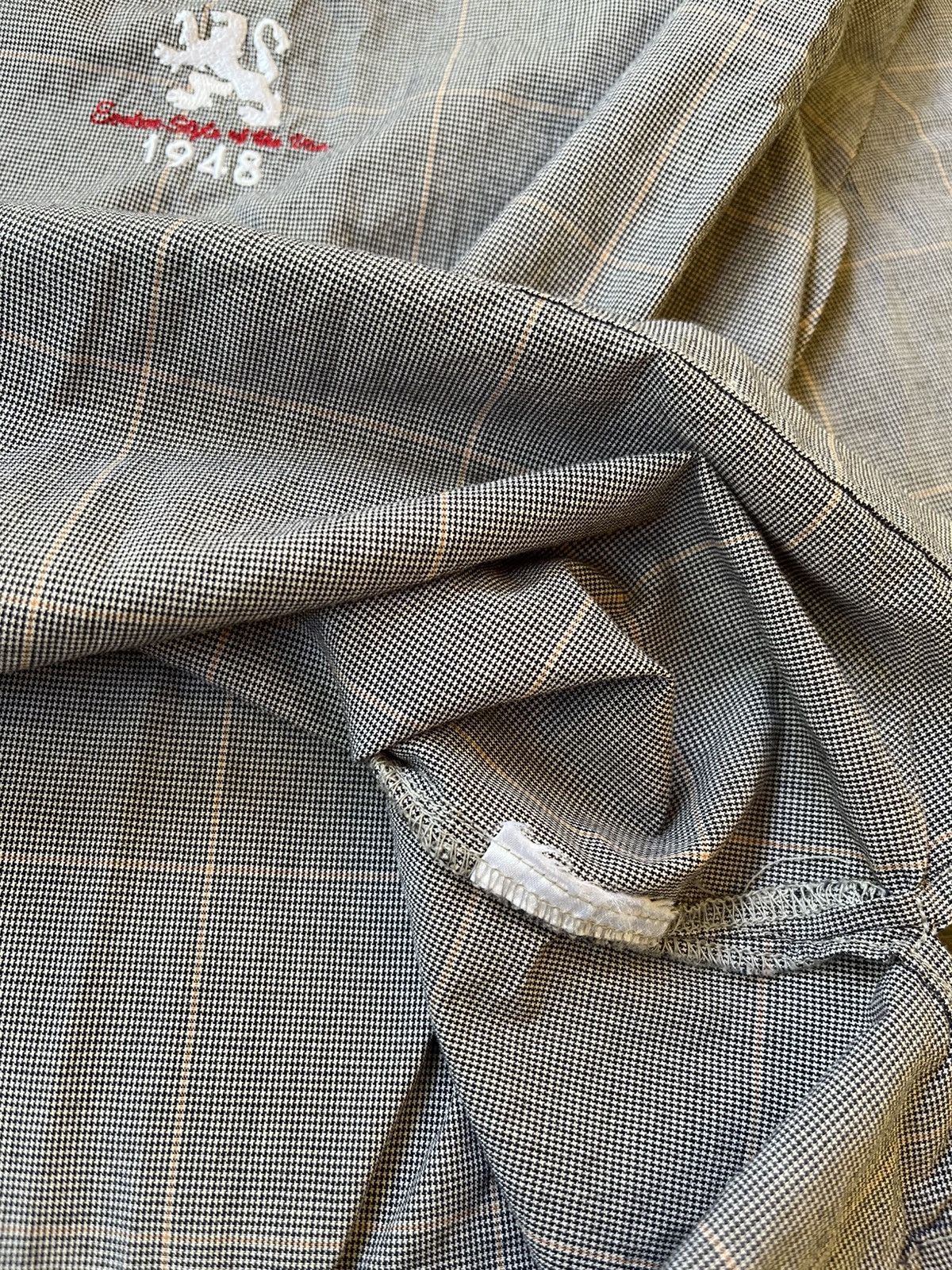 Designer × Flannel × Japanese Brand Van Jac Plaid Snap Button Flannel Shirt Size US M / EU 48-50 / 2 - 7 Thumbnail